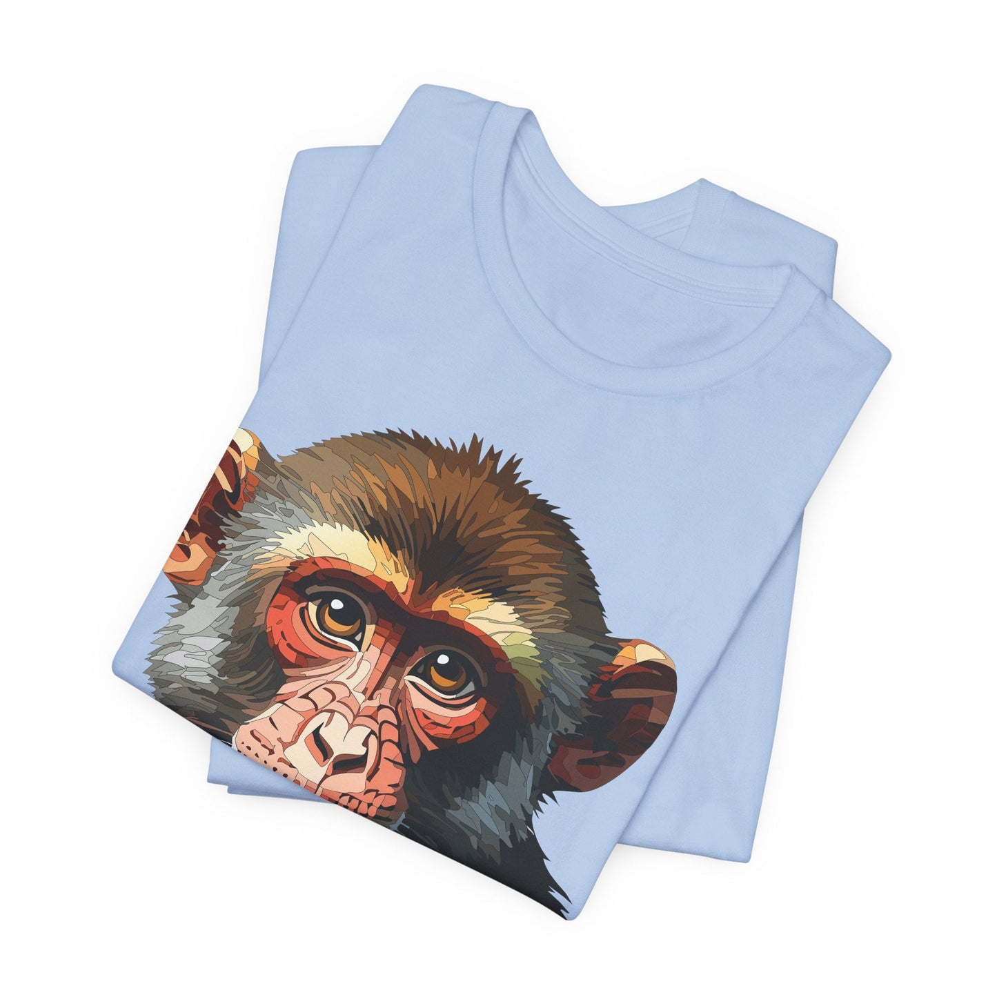 Unisex Animal Tee Shirt With Art Design Wildlife Graphic Gildan Softstyle 64000 Shirt