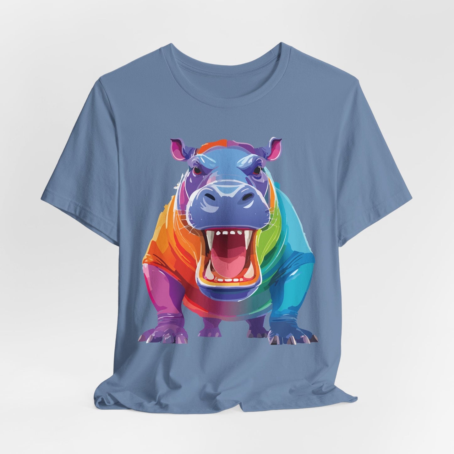 Unisex Animal Tee Shirt With Art Design Wild Animals Graphic Tee For Men Women All Sizes