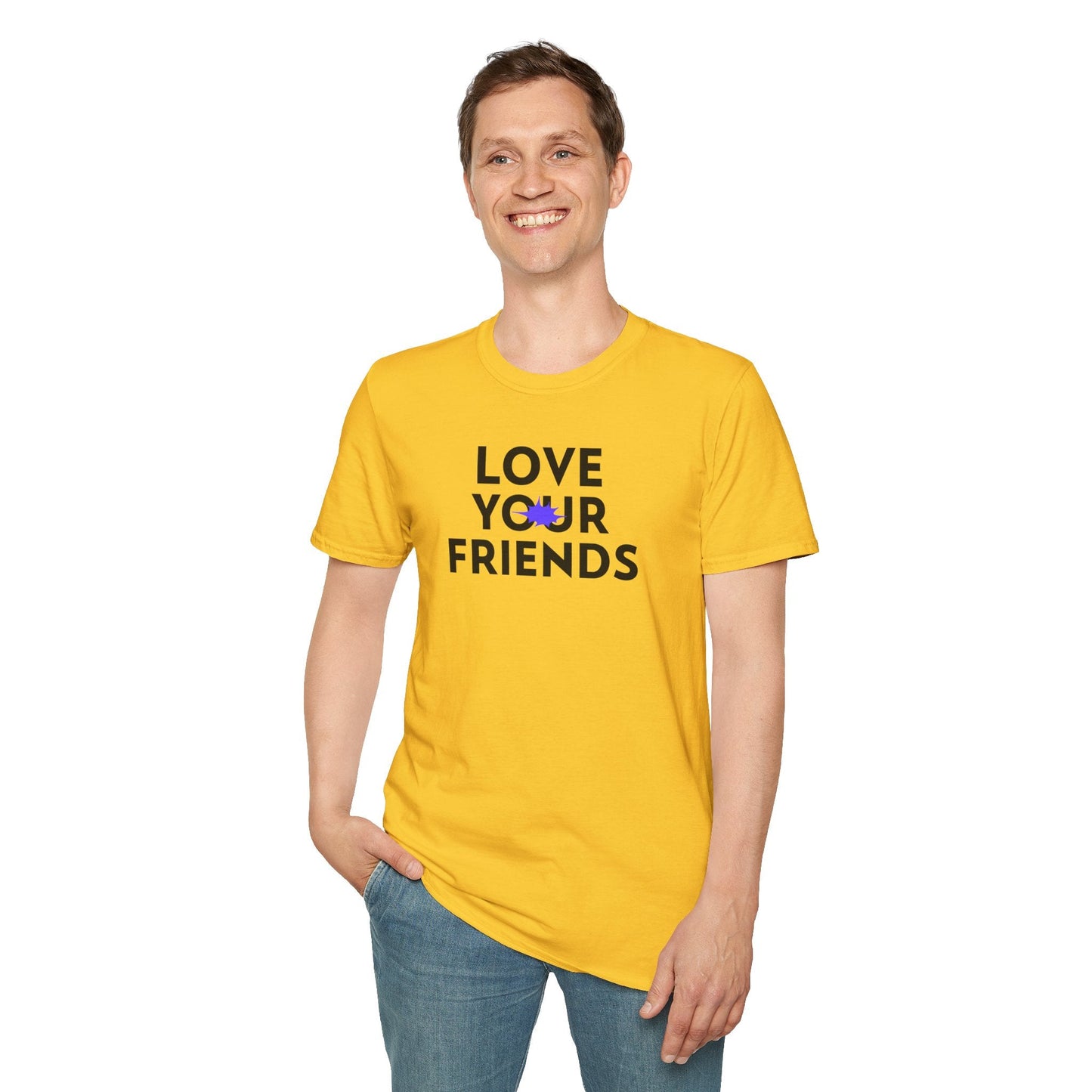 Positive Slogan T Shirts Unisex Gildan Softstyle 64000 Ring Spun Cotton Tee With Positive Quotes