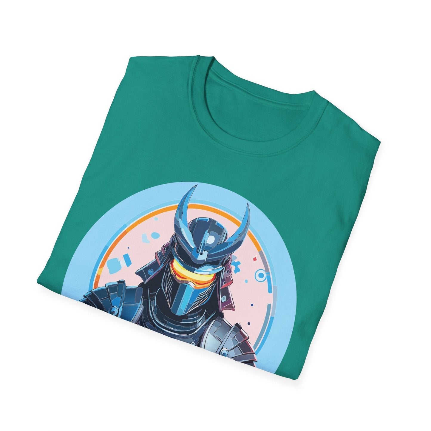 Samurai T Shirt Unisex Softstyle 64000 Tee Lightweight Comfortable 100 Percent Ring Spun Cotton