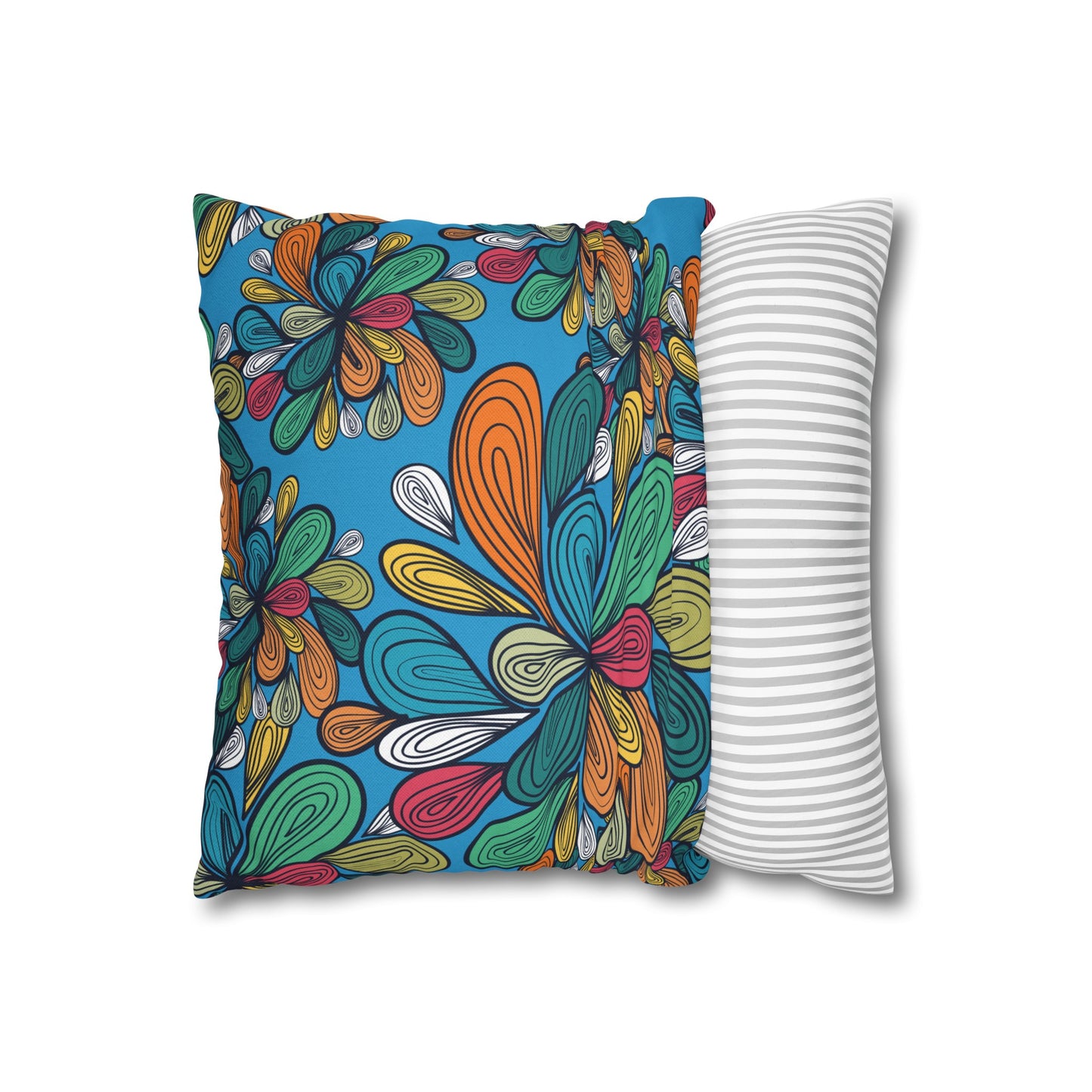 Floral Poly Pillowcase