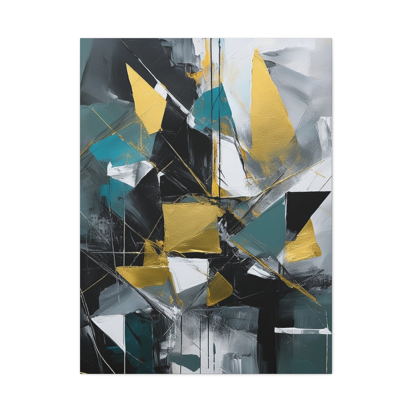 Abstract Oil Painting Print Canvas 20x24,20x30,24x30 24x32,24x36,30x40 32x48,36x48,40x60 Pine-Wood Inner Frame ABS-206