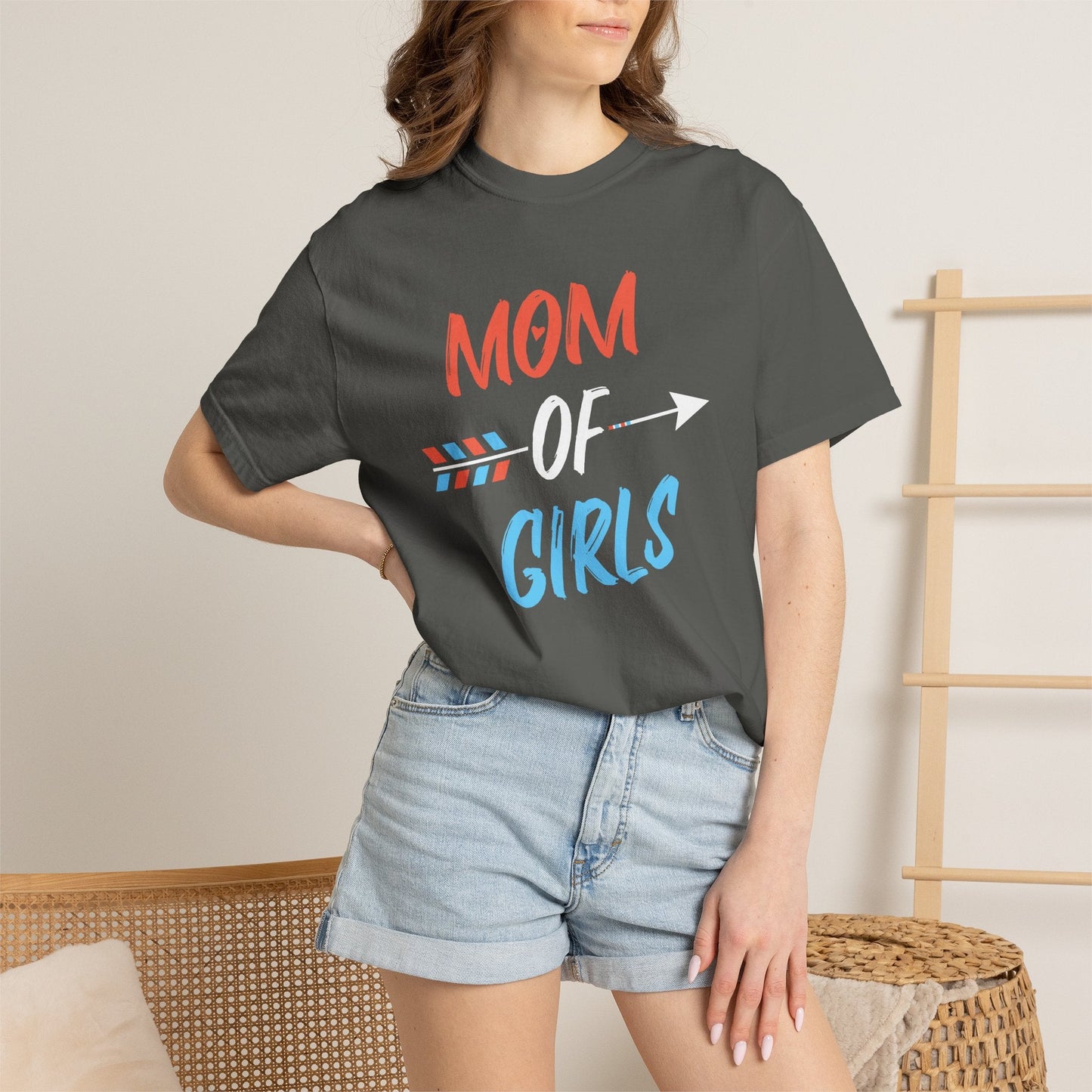Mom T-shirt Mother's Day Mama Tee Unisex Comfort Colors Garment-Dyed Cotton h17