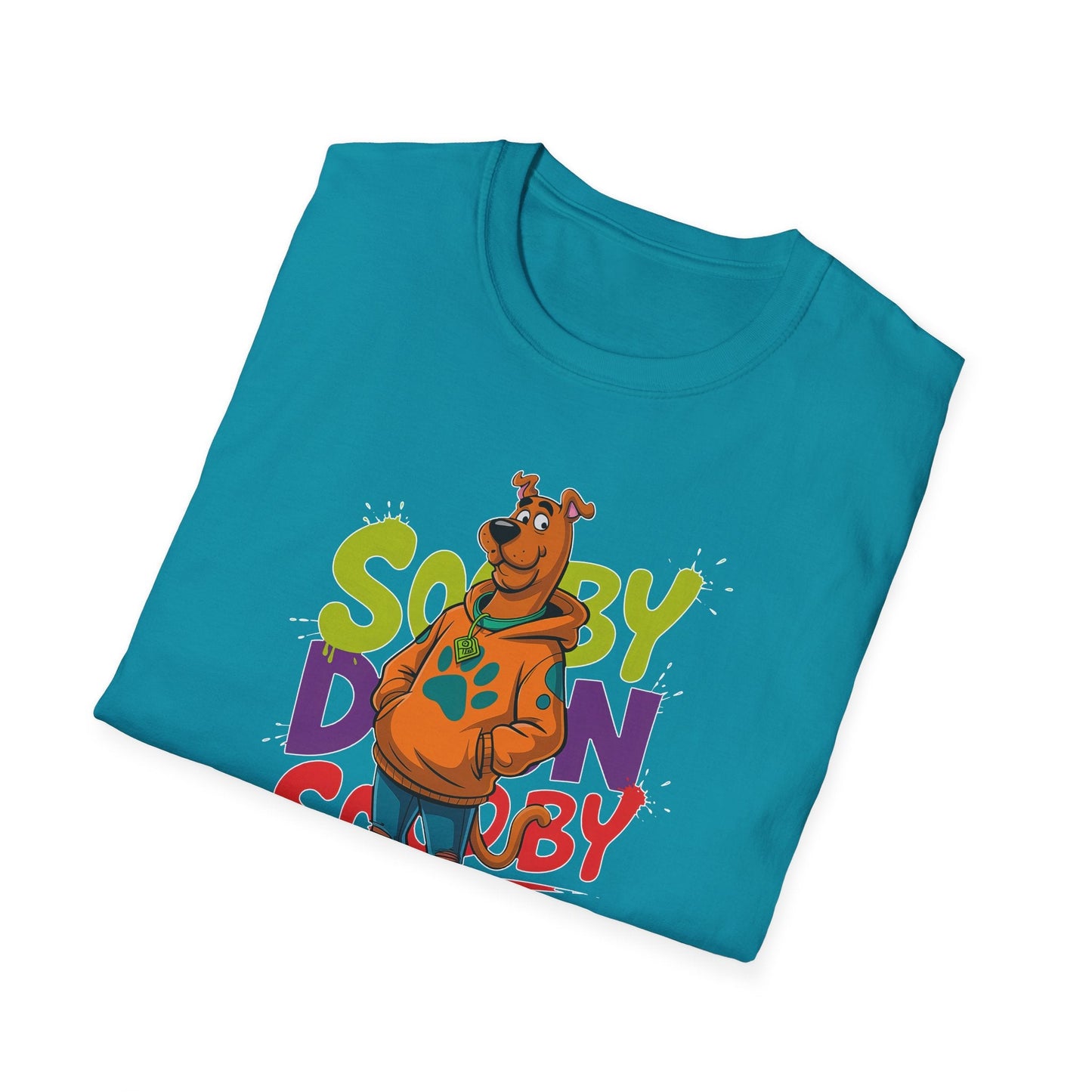 Unisex Cartoon T Shirt With Animation And Funny Animals Tee Gildan Softstyle 64000