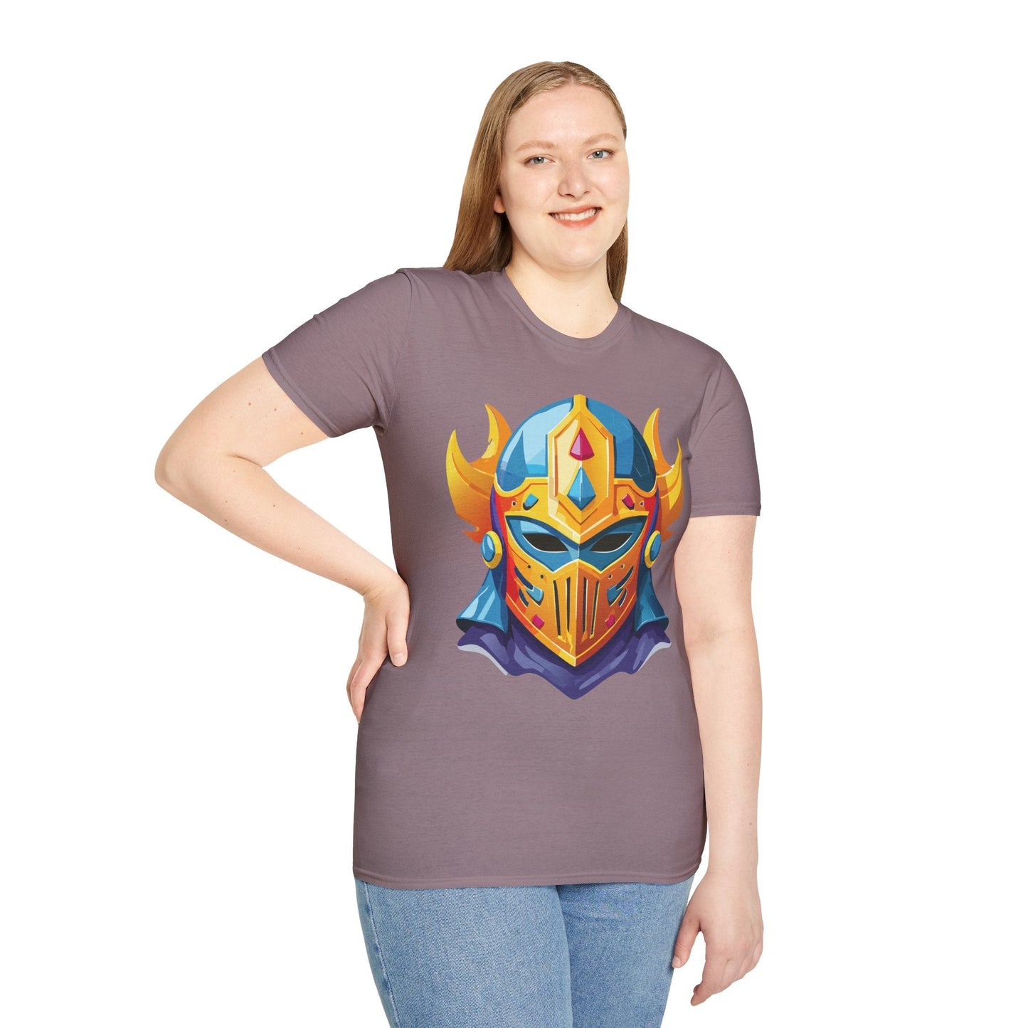 Mask Tee Shirt Unisex Softstyle T Shirt With Mask Design Masquerade Tees For Everyday Comfort