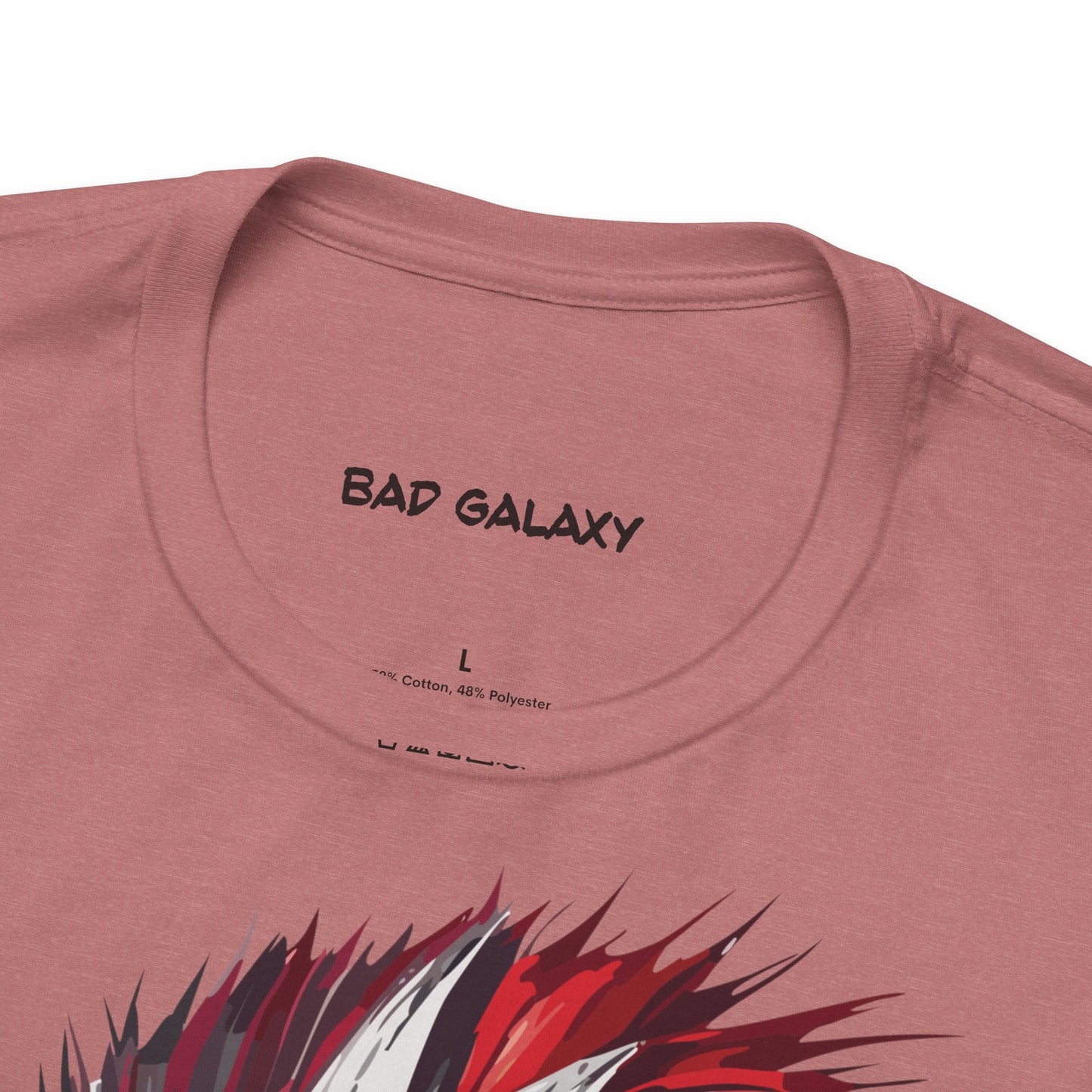 Punk Rock Tee Shirt From Bad Galaxy Made To Order 100 Cotton Free Shipping Eco Friendly Inks