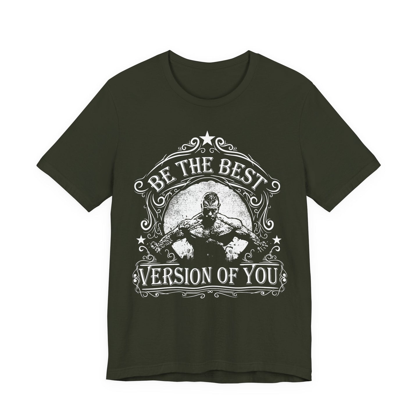 Be The Best Version Of You T-Shirt Motivational Fitness Tee