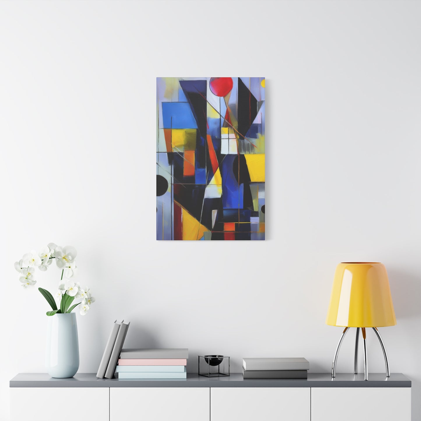 Abstract Colors Painting Print Canvas 20x24,20x30,24x30, 24x32,24x36,30x40, 32x48,36x48,40x60 Pine-Wood Inner Frame ABS-34
