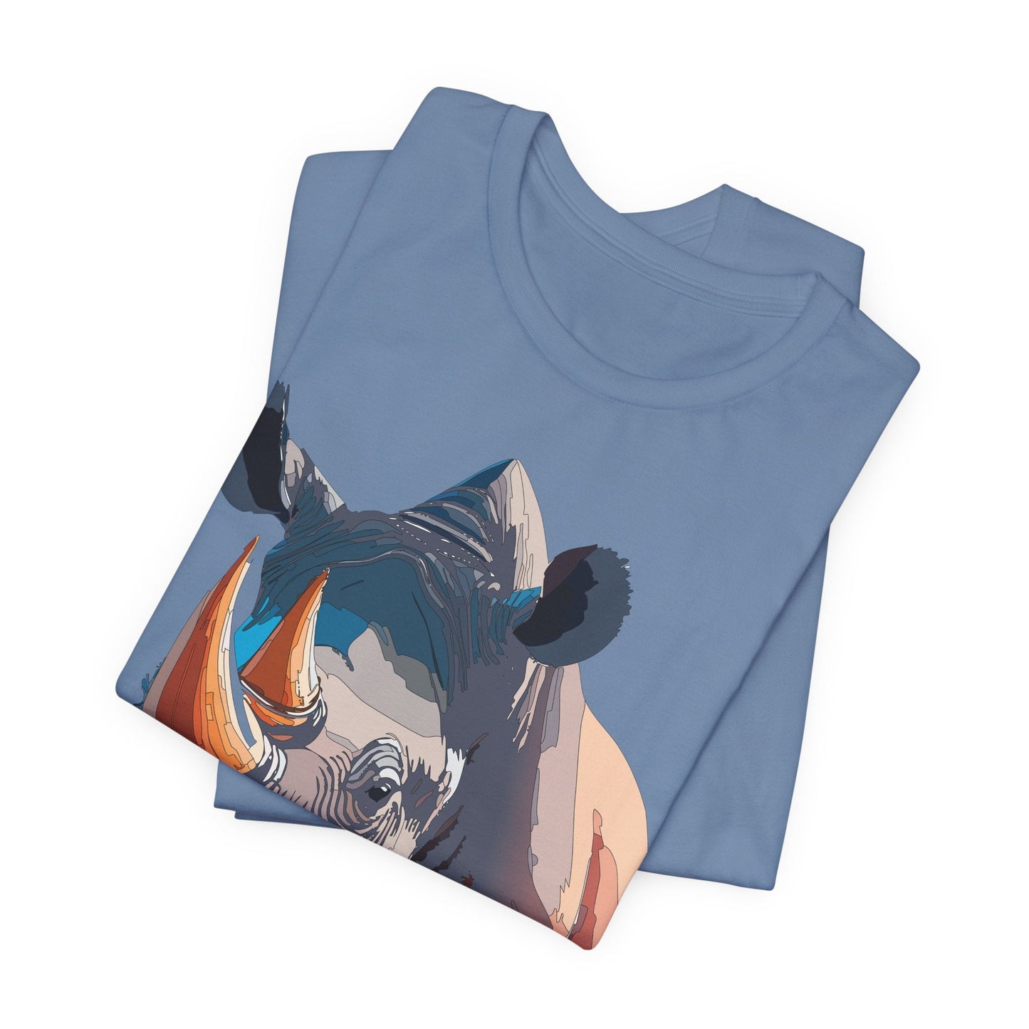 Unisex Animal Shirt Tee With Art Design Wild Animals Gildan Softstyle 64000 Graphic Tee