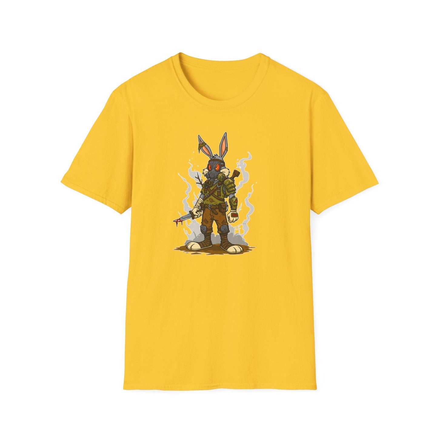 Bugs Bunny T Shirt Cartoon Graphic Tee Unisex Softstyle 64000 Gildan Premium Comfort