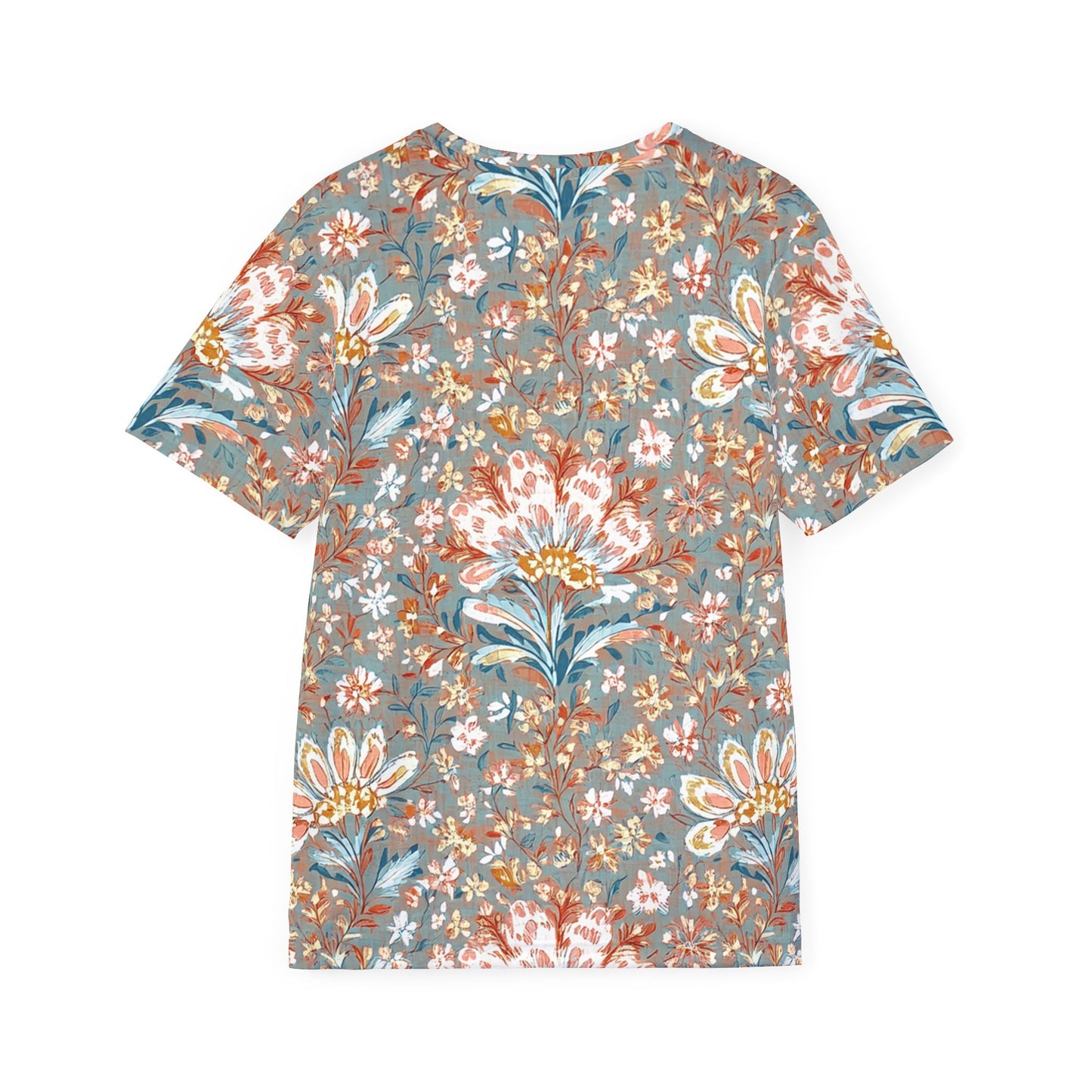 Unisex Floral Shirt, Floral Tee Shirt, Floral T-Shirt, T Shirt with Flowers 10