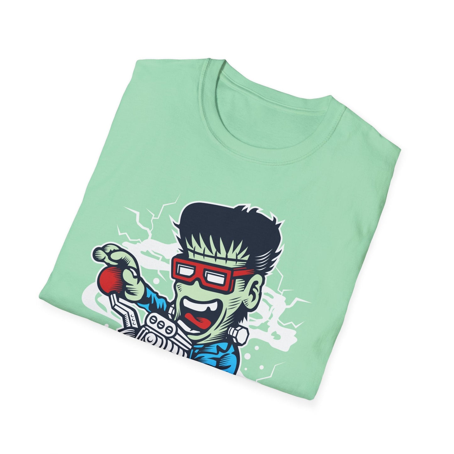Cartoon T Shirt Animation Tee Funny Unisex Softstyle Gildan 64000 100 Percent Cotton