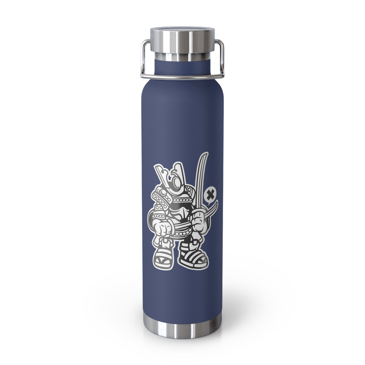 22oz Copper Insulated Water Bottle with Cartoon Design - CV49