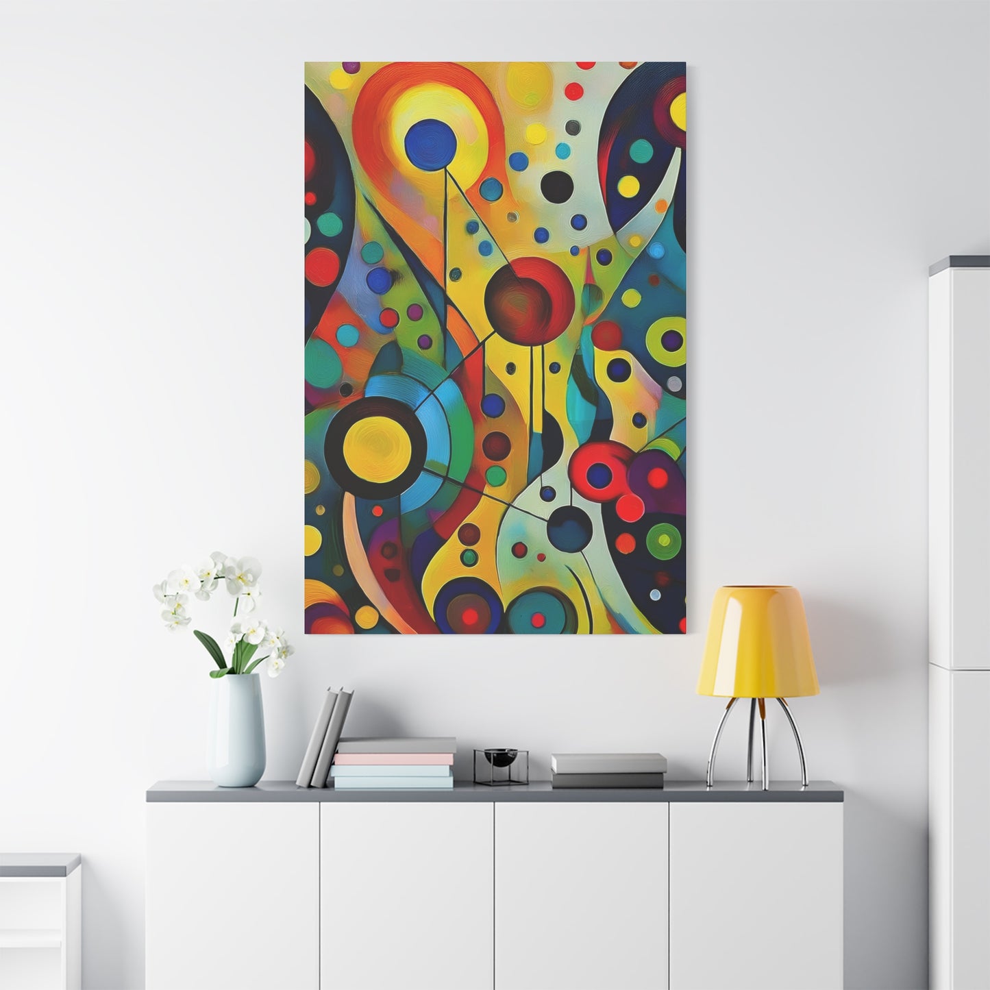 Abstract Oil Painting Print Canvas 20x24,20x30,24x30 24x32,24x36,30x40 32x48,36x48,40x60 Pine-Wood Inner Frame ABS-126
