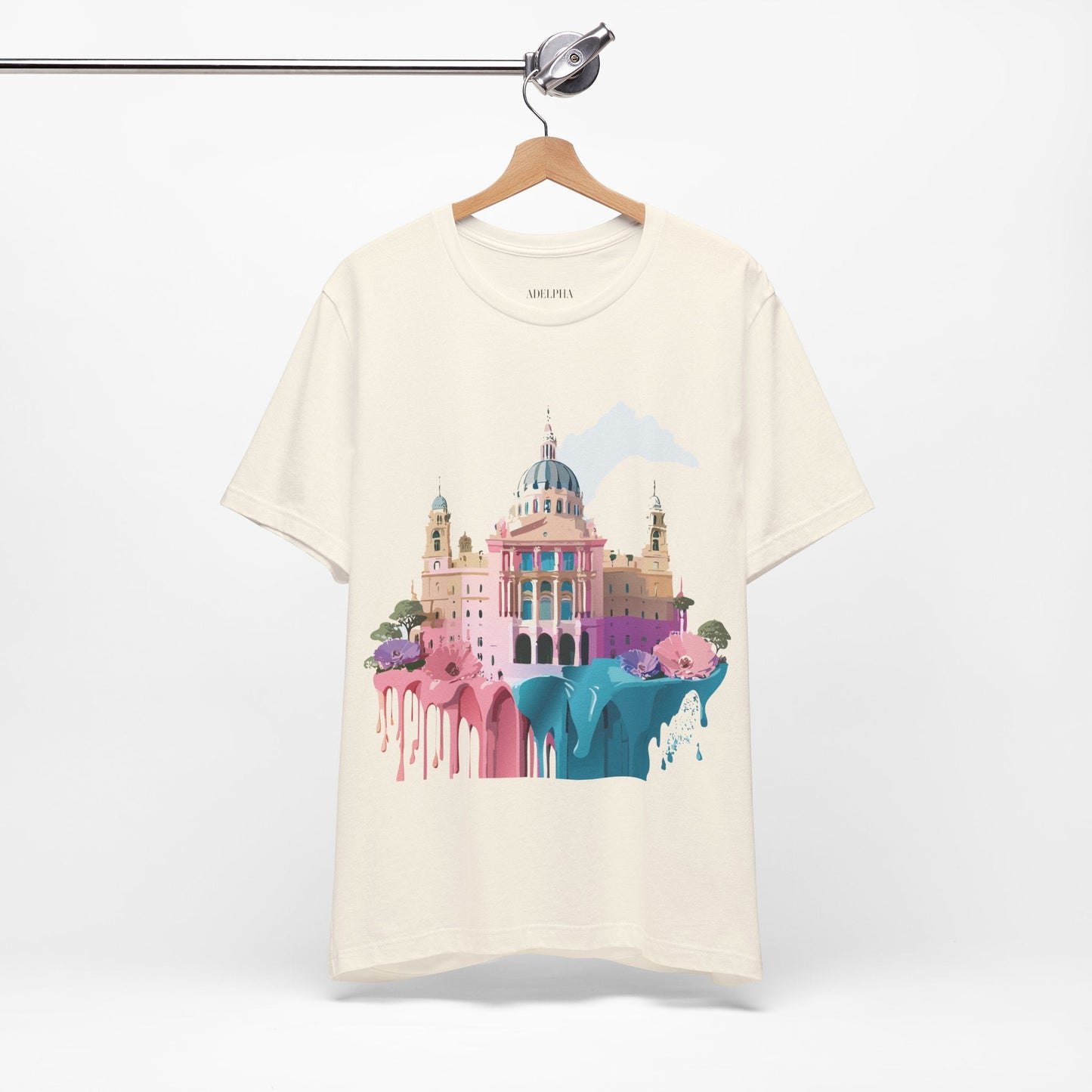 Madrid Tourist Shirt Graphic Tee Unisex Vintage Inspired Adelpha Art Design Tee Collection