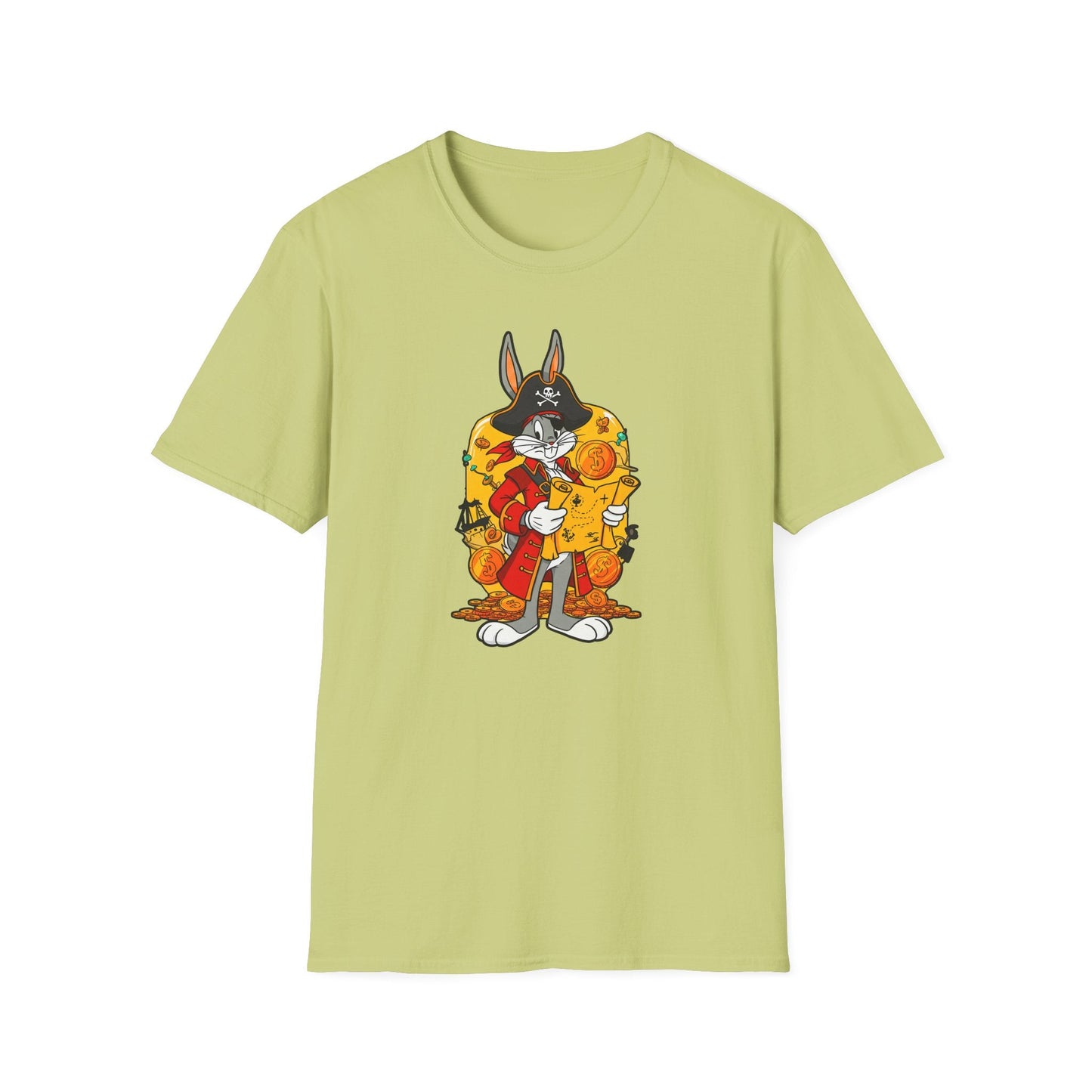 Bugs Bunny Shirt Unisex T Shirt Cartoon Design Animation Tee Gildan Softstyle 64000