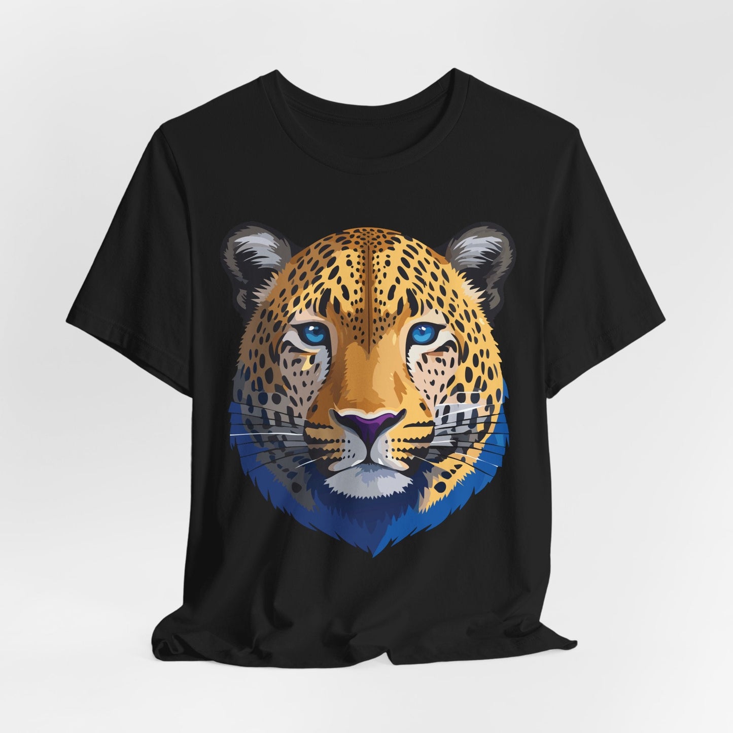 Unisex Animal Graphic Tee Shirt With Wildlife Art Design For Everyday Comfort Short Sleeve