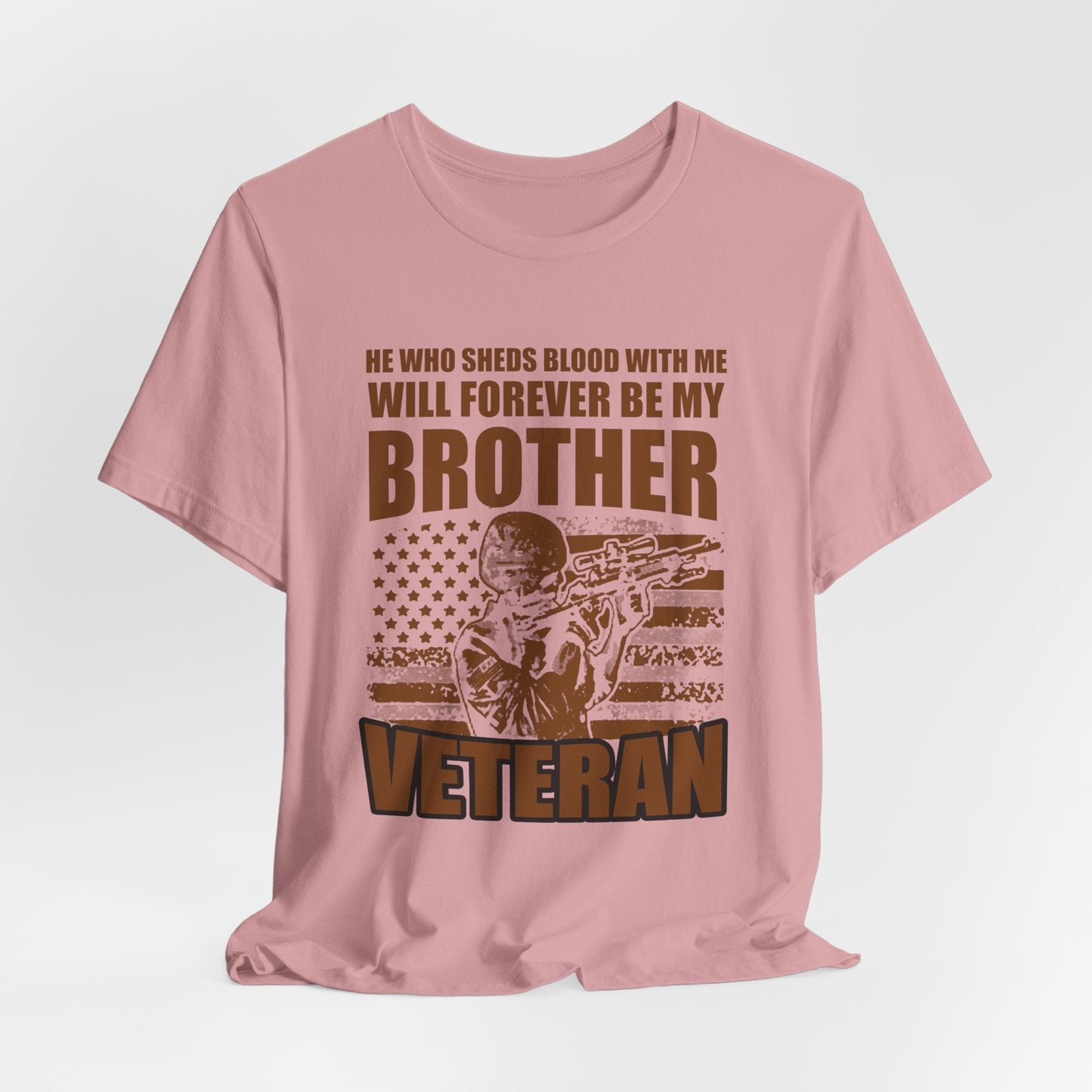 Army Veteran Patriotic Graphic Design Unisex Cotton T-Shirt v47
