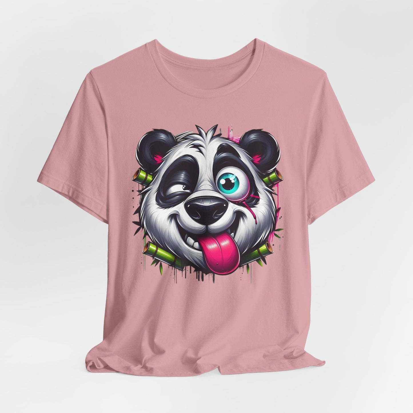 DiDi Panda Shirt, Funny Animal T-Shirt, Cartoon Top, Funny Panda Tee Shirt, Animal Tees, Art Design T-Shirt, Graphic Tee