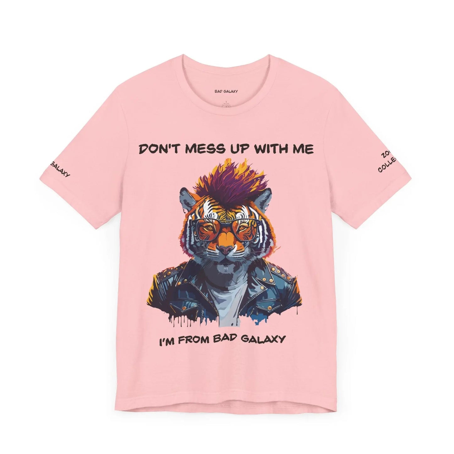 Bad Galaxy Animal T Shirt Cotton Comfort Eco Friendly Inks Printed In USA Free Shipping