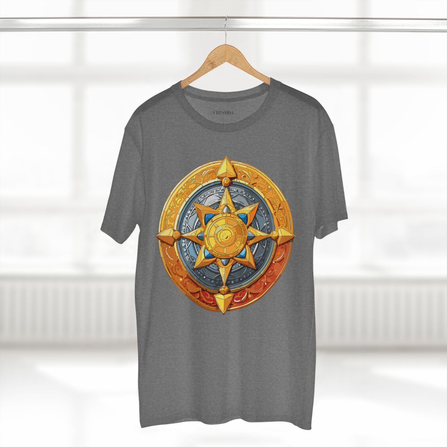 Antique Gold Coin Graphic Design T-Shirt Unisex 100 Cotton With Golden Print Artwork Tee 3