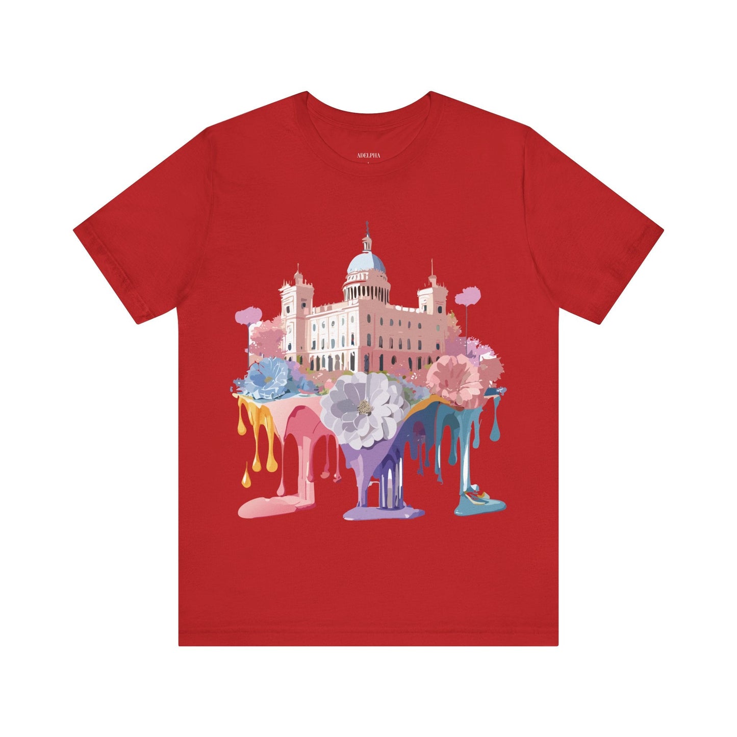 Madrid Tourist Shirt Graphic Tee Unisex Vintage Inspired Artwork By Adelpha Premium Streetwear