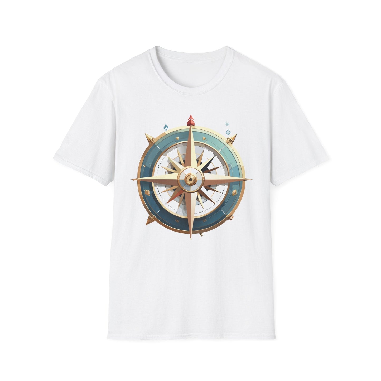 Compass Navigator Graphic Tee Unisex 100 Cotton 26