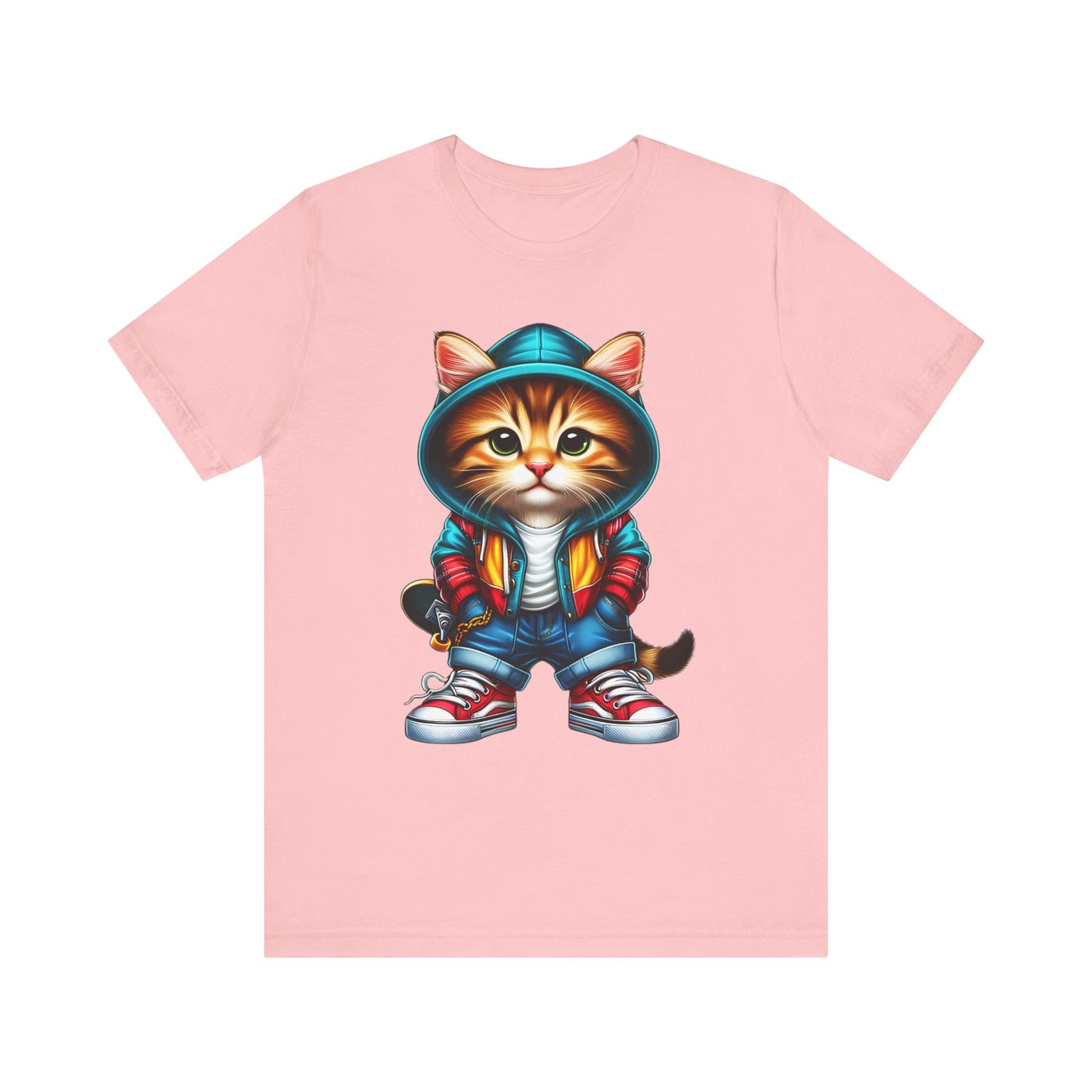 Mina Cool Cat Tee Shirt, Funny Cat T-Shirt, Pet Shirt, Animal Tees, Funny Animal T-Shirt, Graphic Tee