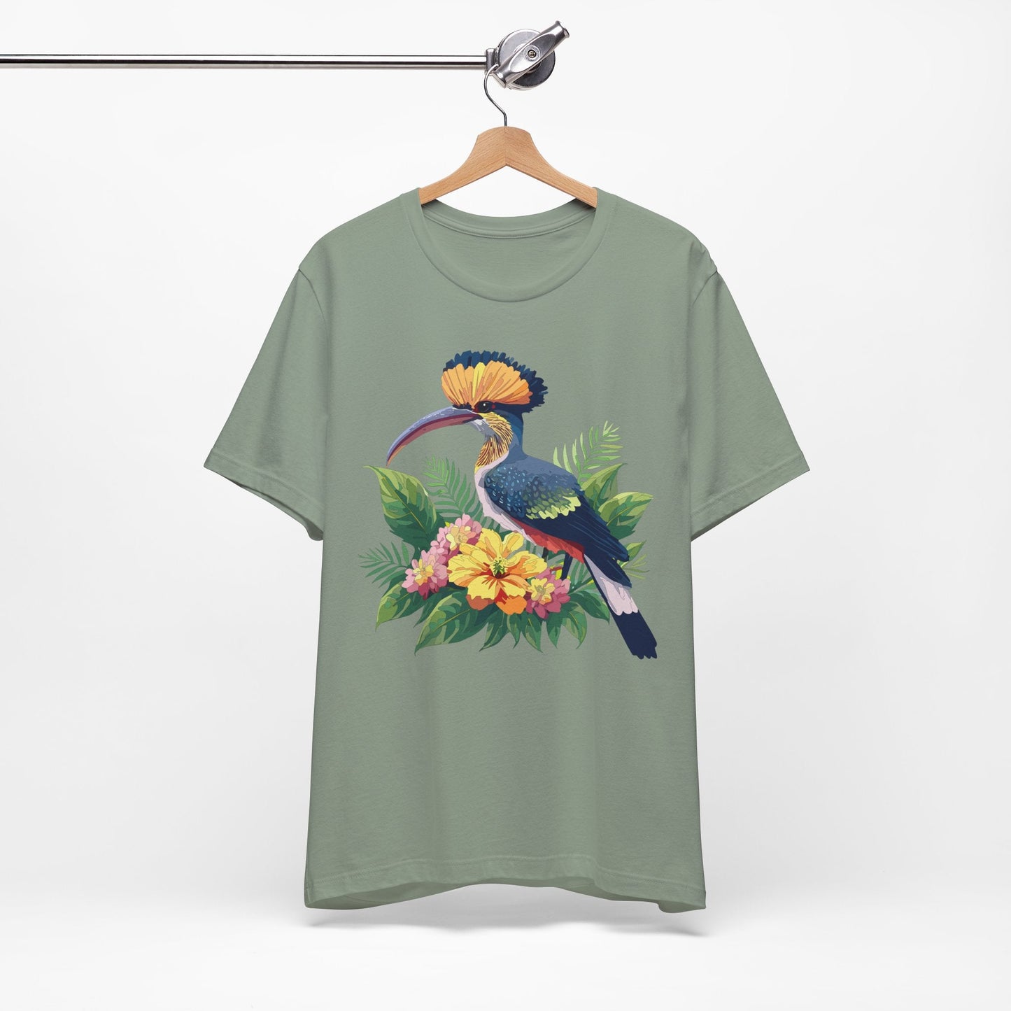 Unisex Animal Tee Shirt With Art Design Wild Animals Short Sleeve Jersey Tee For Everyday