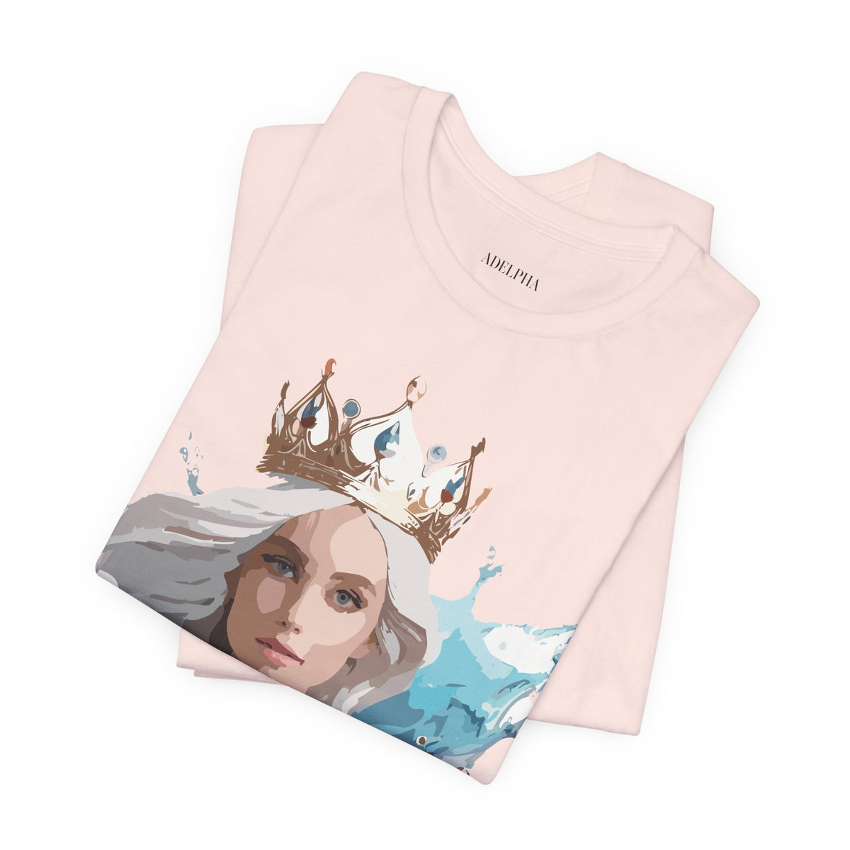Queen Graphic Unisex Cotton Bella+Canvas Tee with Art Design m180