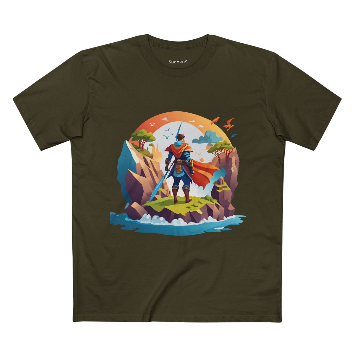 Adventures Graphic Unisex 100 Cotton Staple Tee 11
