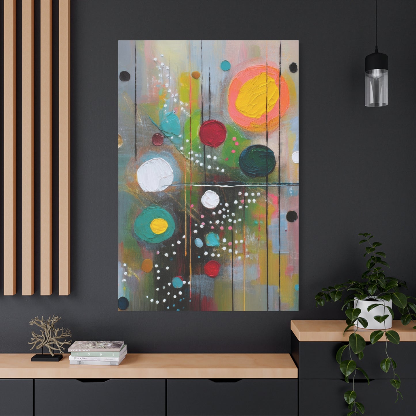 Abstract Oil Painting Print Canvas 20x24,20x30,24x30 24x32,24x36,30x40 32x48,36x48,40x60 Pine-Wood Inner Frame ABS-117