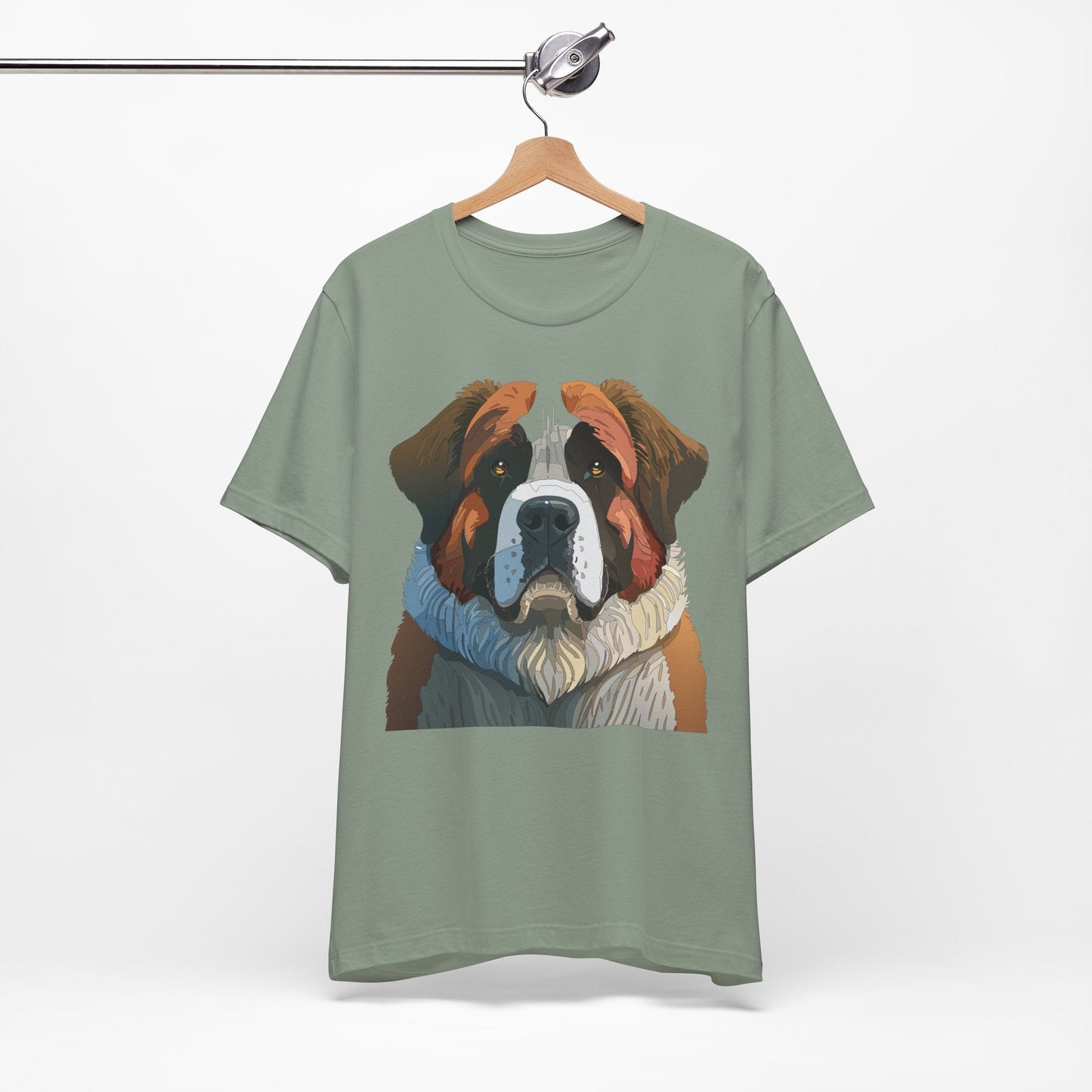 Unisex Animal Shirt Art Design Tee With Wild Animals Print Casual Comfort Wear Everyday Style