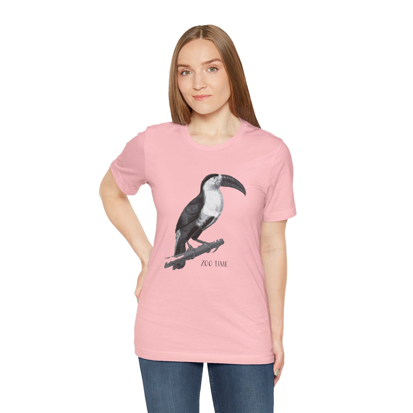 Unisex Tee Shirt with animals Print