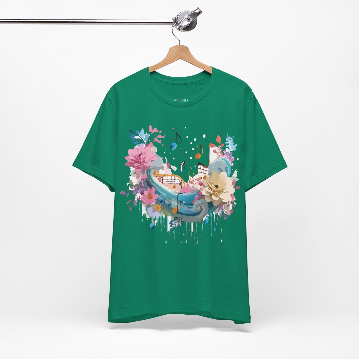 Adelpha Graphic Tee Unisex Jersey Short Sleeve Art Design Vintage Inspired Music T Shirt