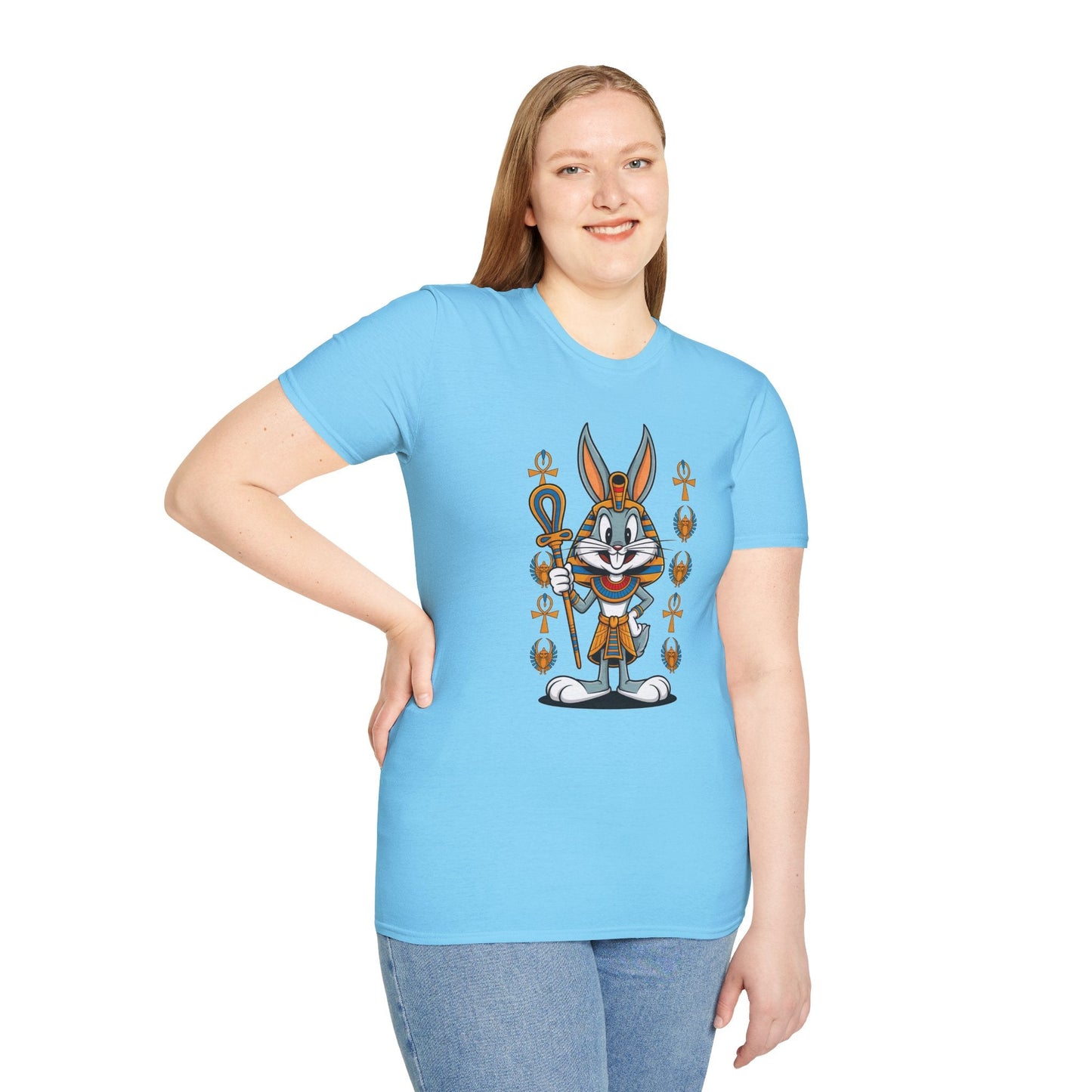 Bugs Bunny Shirt Unisex T Shirt Cartoon Tee Softstyle 100 Cotton Breathable Everyday Tee