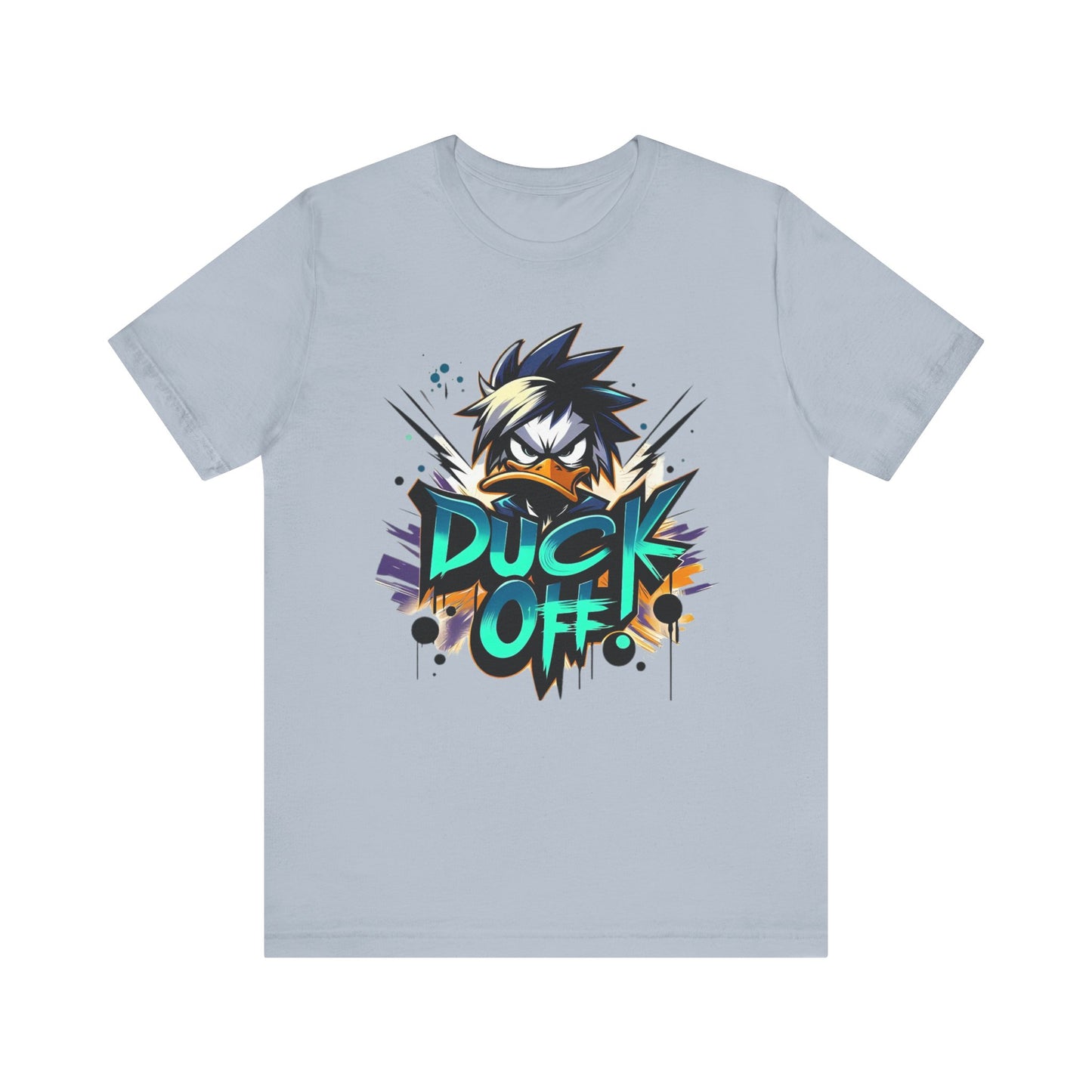 Duck Graphic Tee, Duck Shirt, Funny Bird Tee Shirt, Funny Animal T-Shirt, Cartoon Top, Animal Tees, Art Design T-Shirt