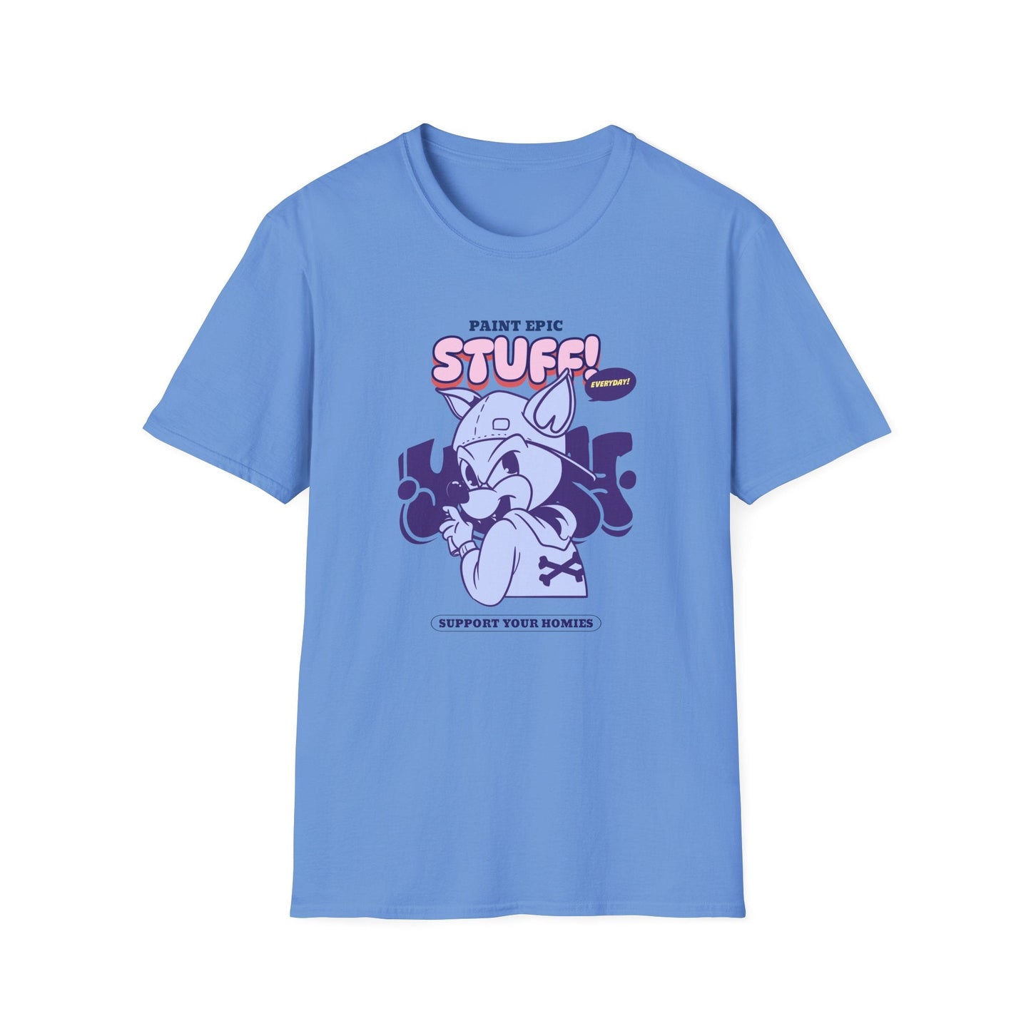 Funny Animals Shirts Unisex Graphic Tee Soft Cotton Gildan Softstyle 64000 Comfortable Everyday Wear