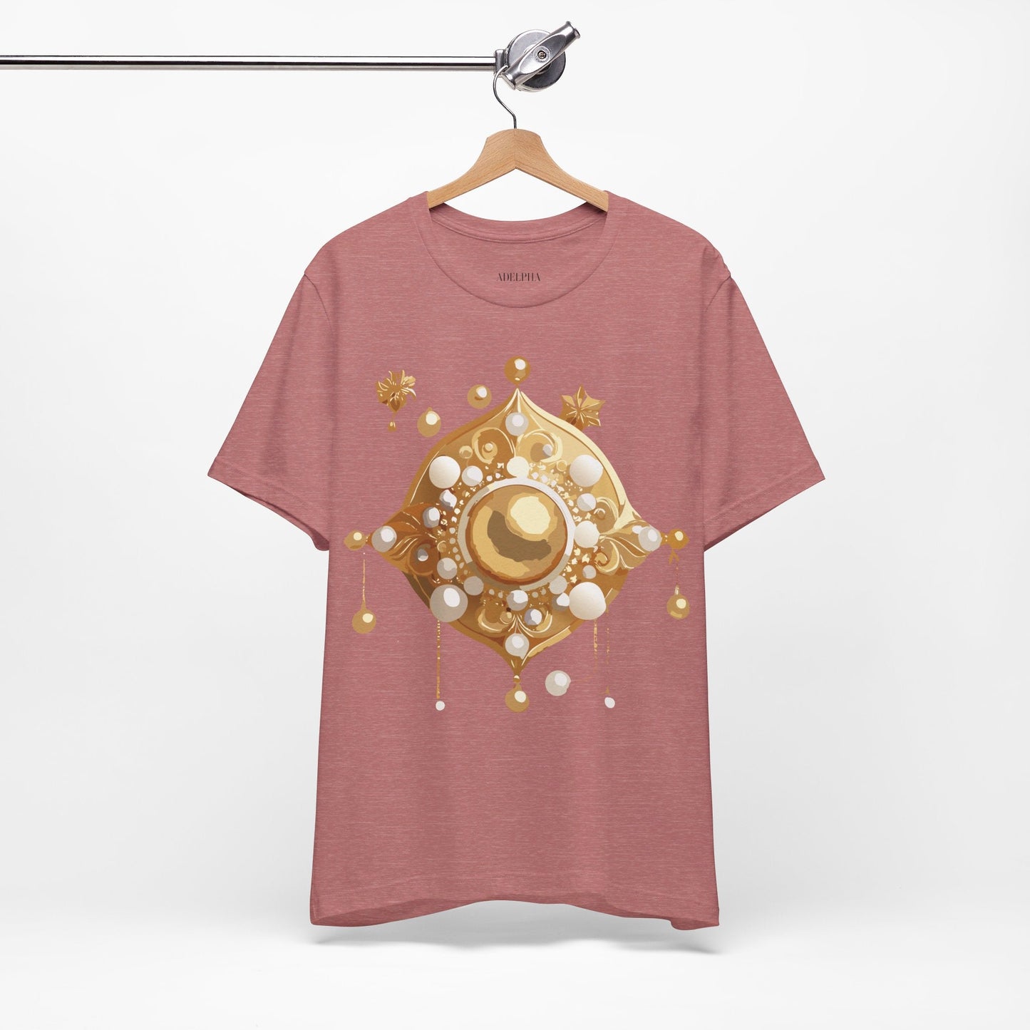 Jewelry Graphic Unisex 100 Cotton Vintage Treasure Art T-Shirt 32