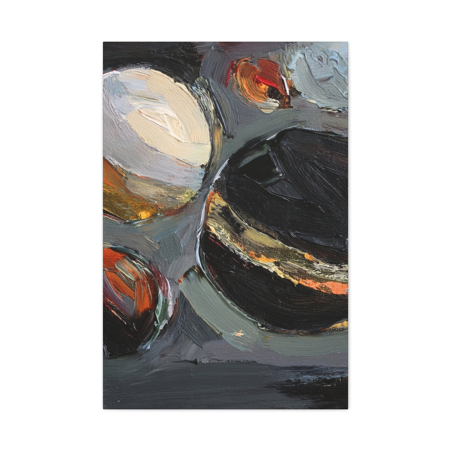 Abstract Oil Painting Print Canvas 20x24,20x30,24x30 24x32,24x36,30x40 32x48,36x48,40x60 Pine-Wood Inner Frame ABS-71