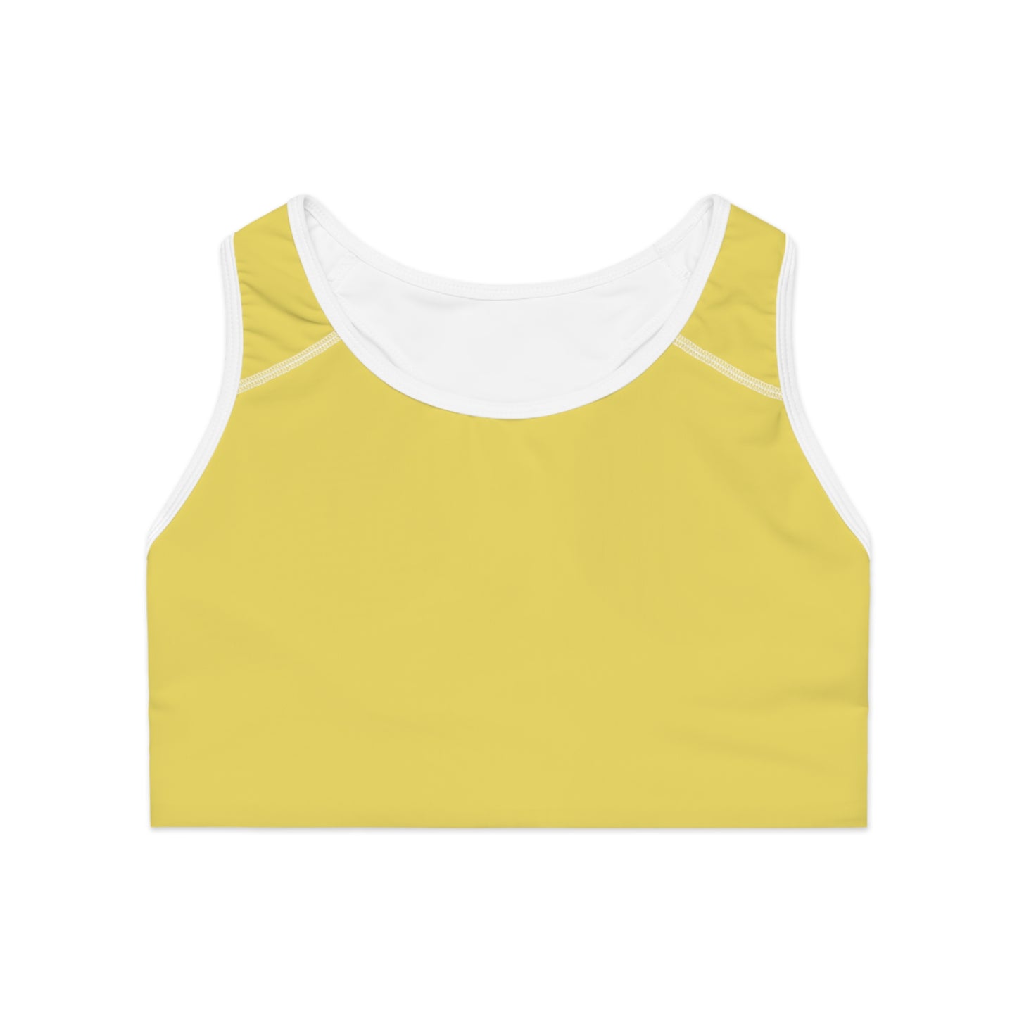 Yellow Color Sports Bra, Yellow Sports Bra 2