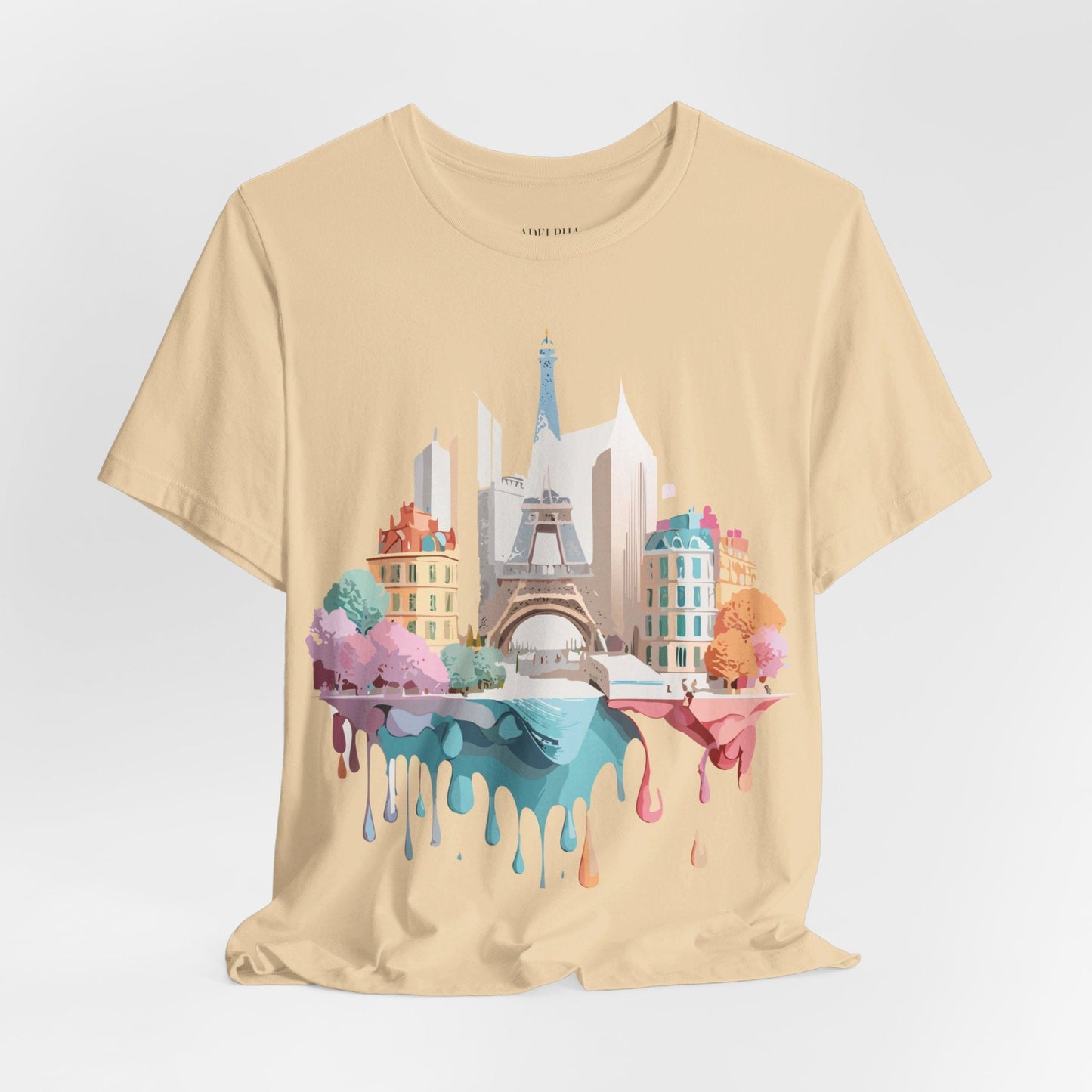 Adelpha Paris Graphic Tee Unisex Jersey Short Sleeve Vintage Inspired Artwork Collection