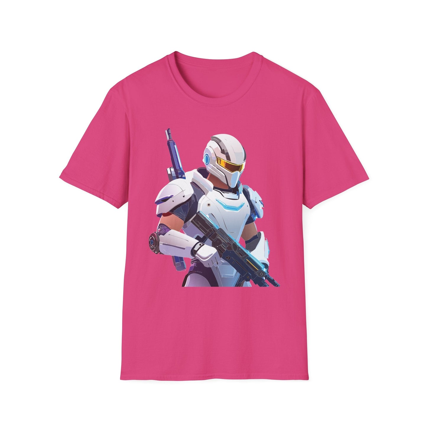 Robocop T Shirt Unisex Softstyle 64000 Gildan 100 Percent Ring Spun Cotton Graphic Tee