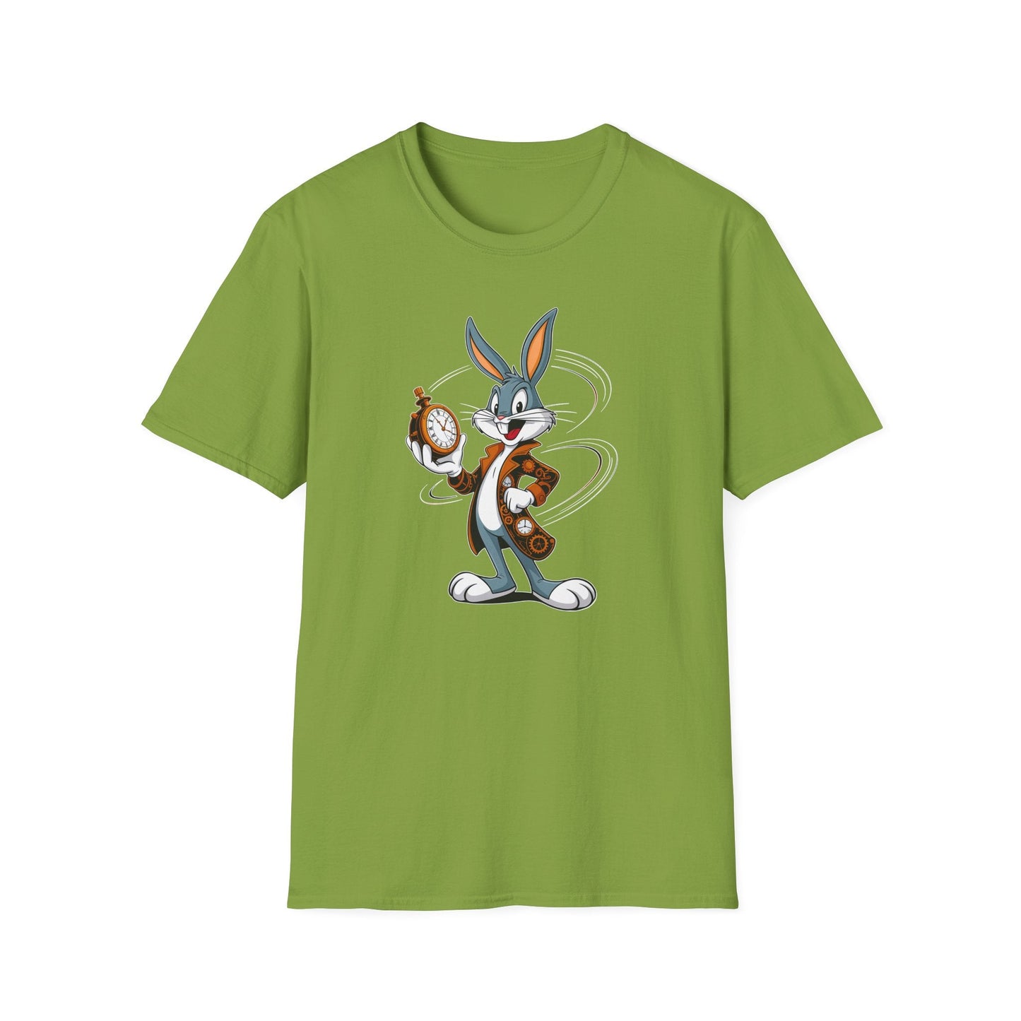 Bugs Bunny T Shirt Unisex Gildan Softstyle Graphic Cartoon Tee For Fans Of Looney Tunes
