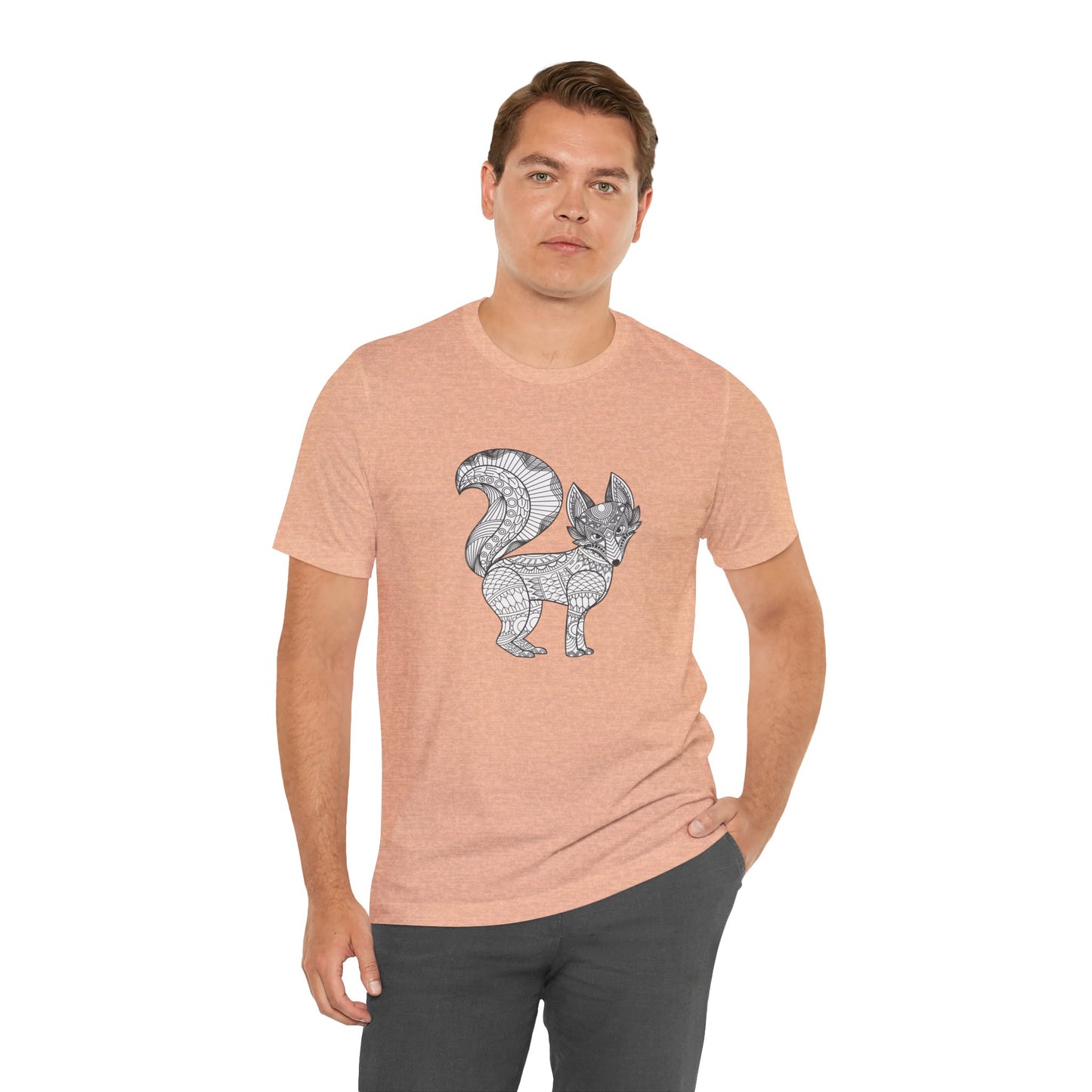 Camiseta unisex con estampado de animales 