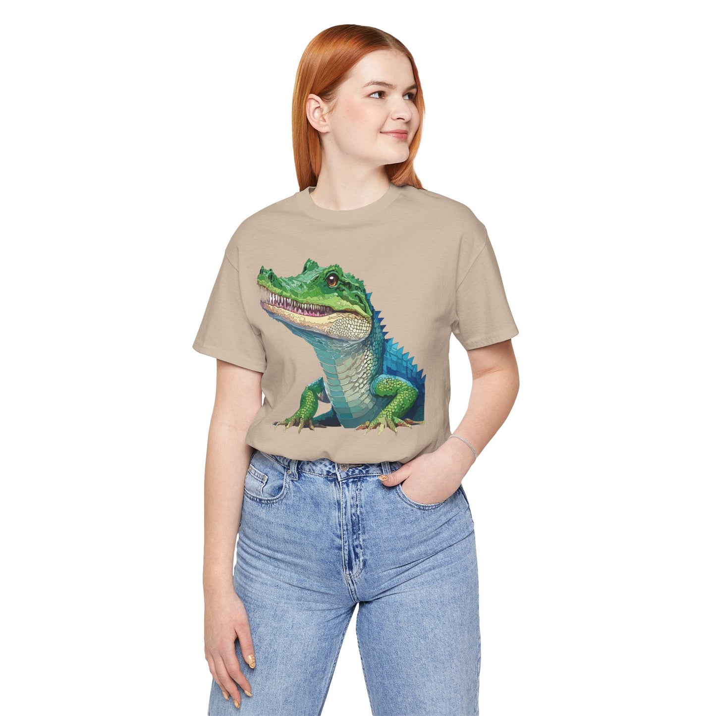 Unisex Animal Shirt With Art Design Wildlife Tee Shirt For Everyday Wear And Comfort