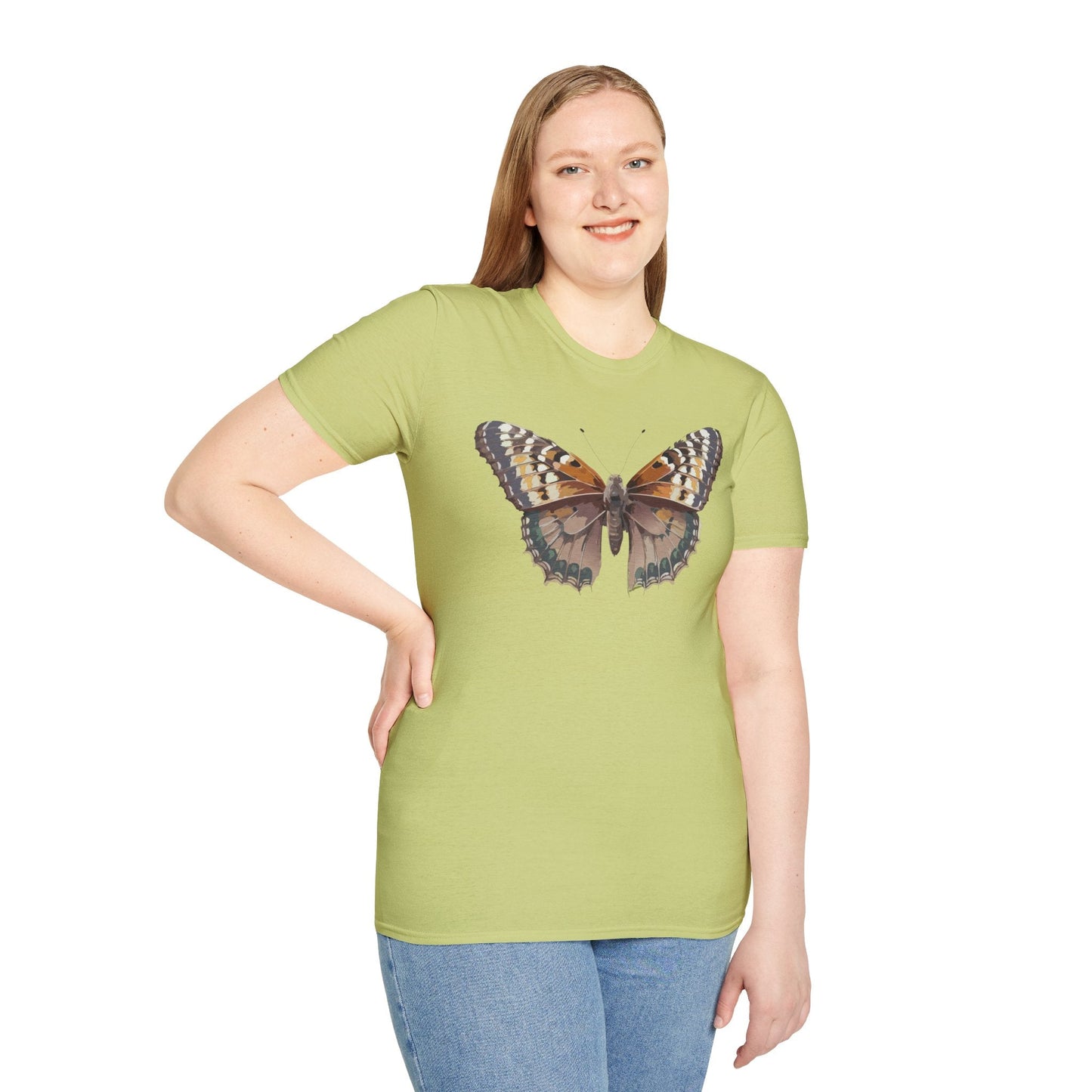 Monarch Butterfly Shirt Unisex T Shirt Design Gildan Softstyle 64000 100 Percent Ring Spun Cotton