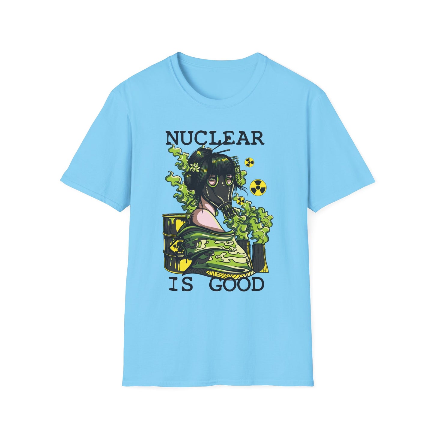 Unisex Cotton T-Shirt with Cartoon Graphic Design