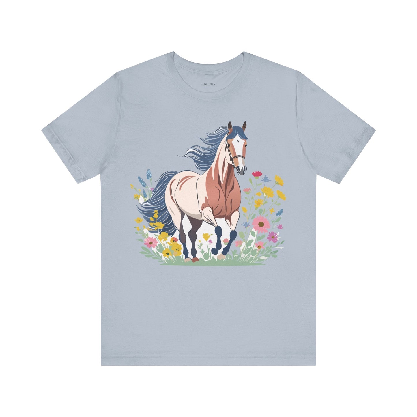 Horse Graphic Unisex 100 Cotton Vintage Animal Art T-Shirt 11