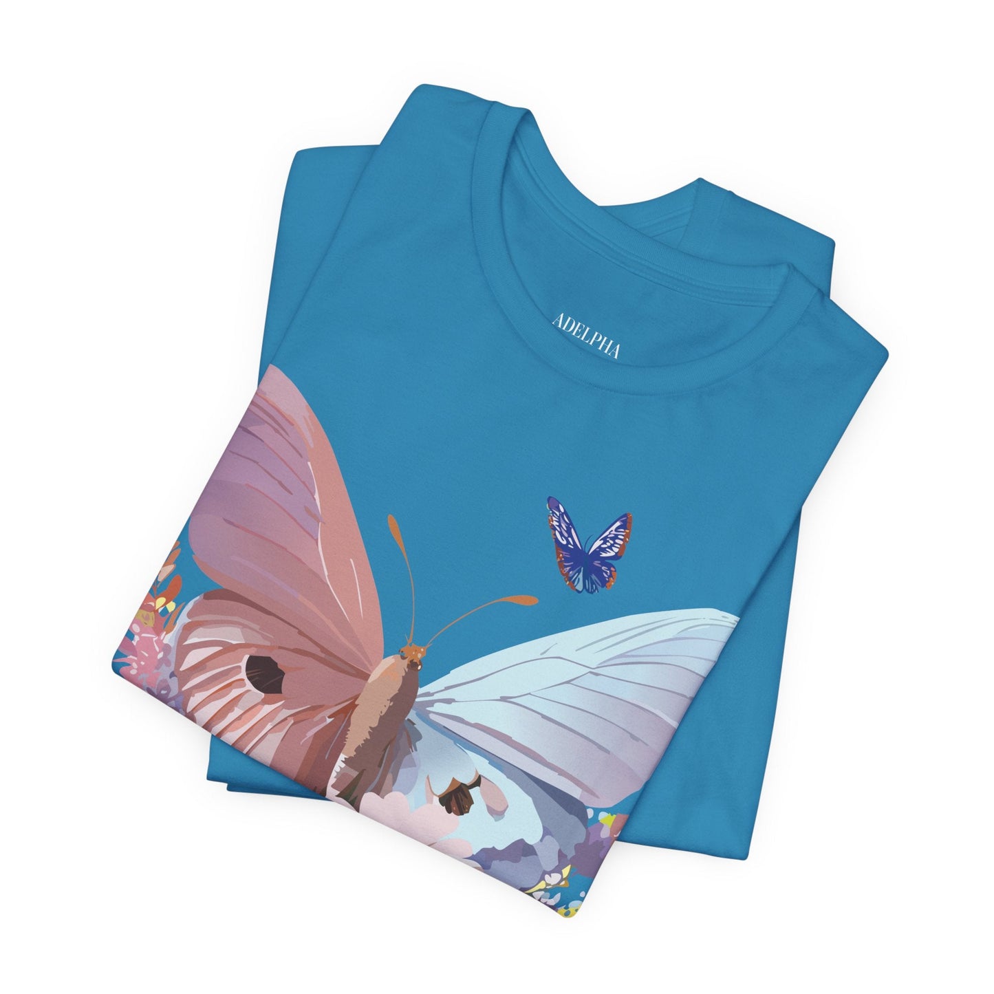 Butterfly Graphic Tee Unisex Jersey Short Sleeve Artwork By Adelpha